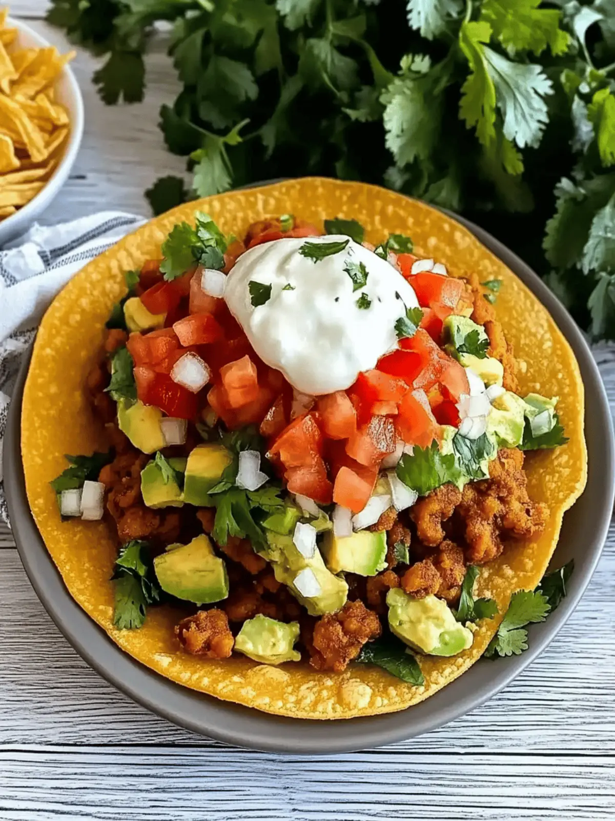 Homemade Navajo Taco