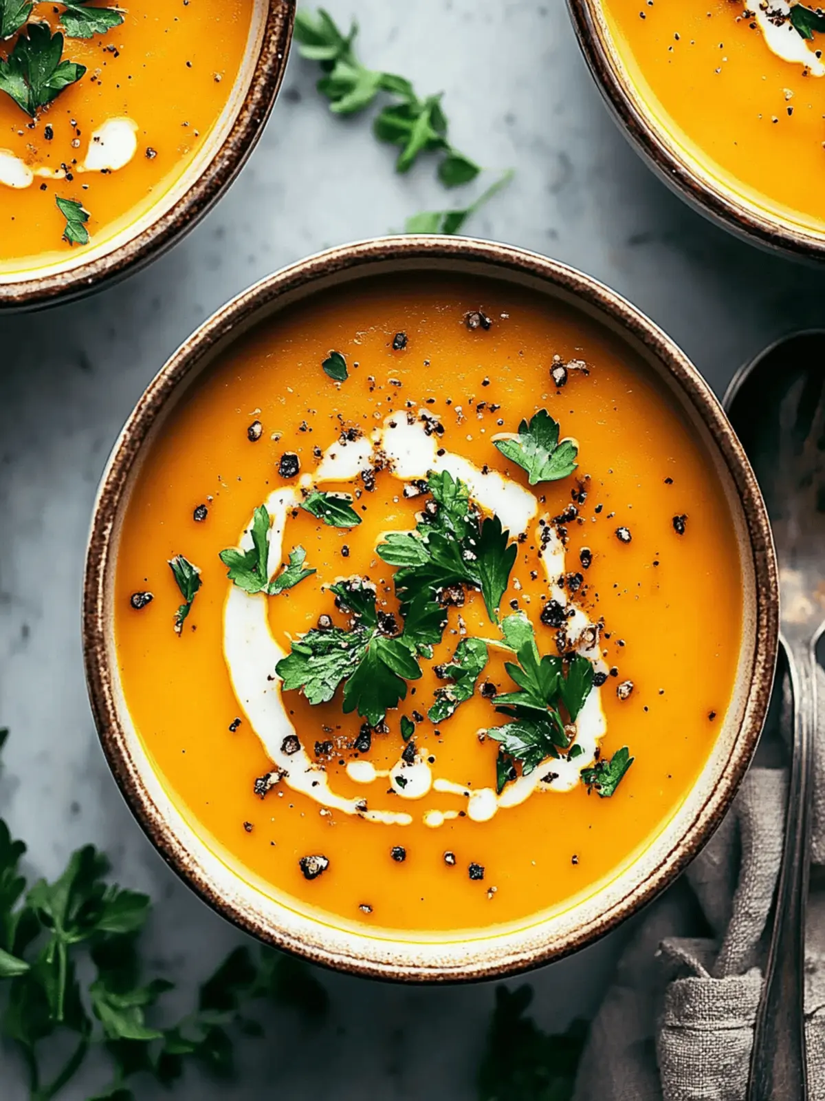 Hearty Spicy Butternut Squash and Sweet Potato Soup Delight 3 Spicy Butternut Squash and Sweet Potato Soup