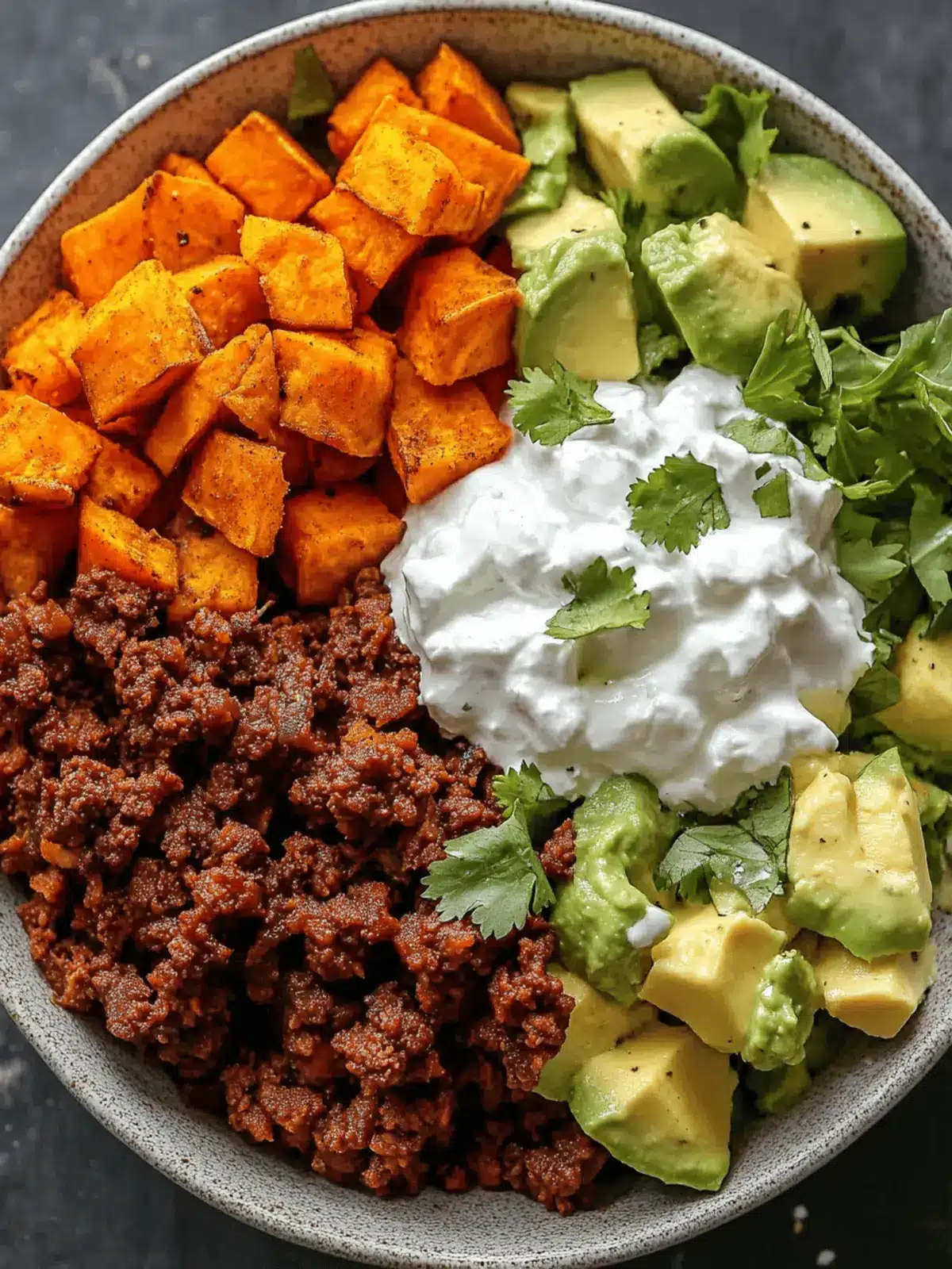 Sweet Potato Taco Bowl