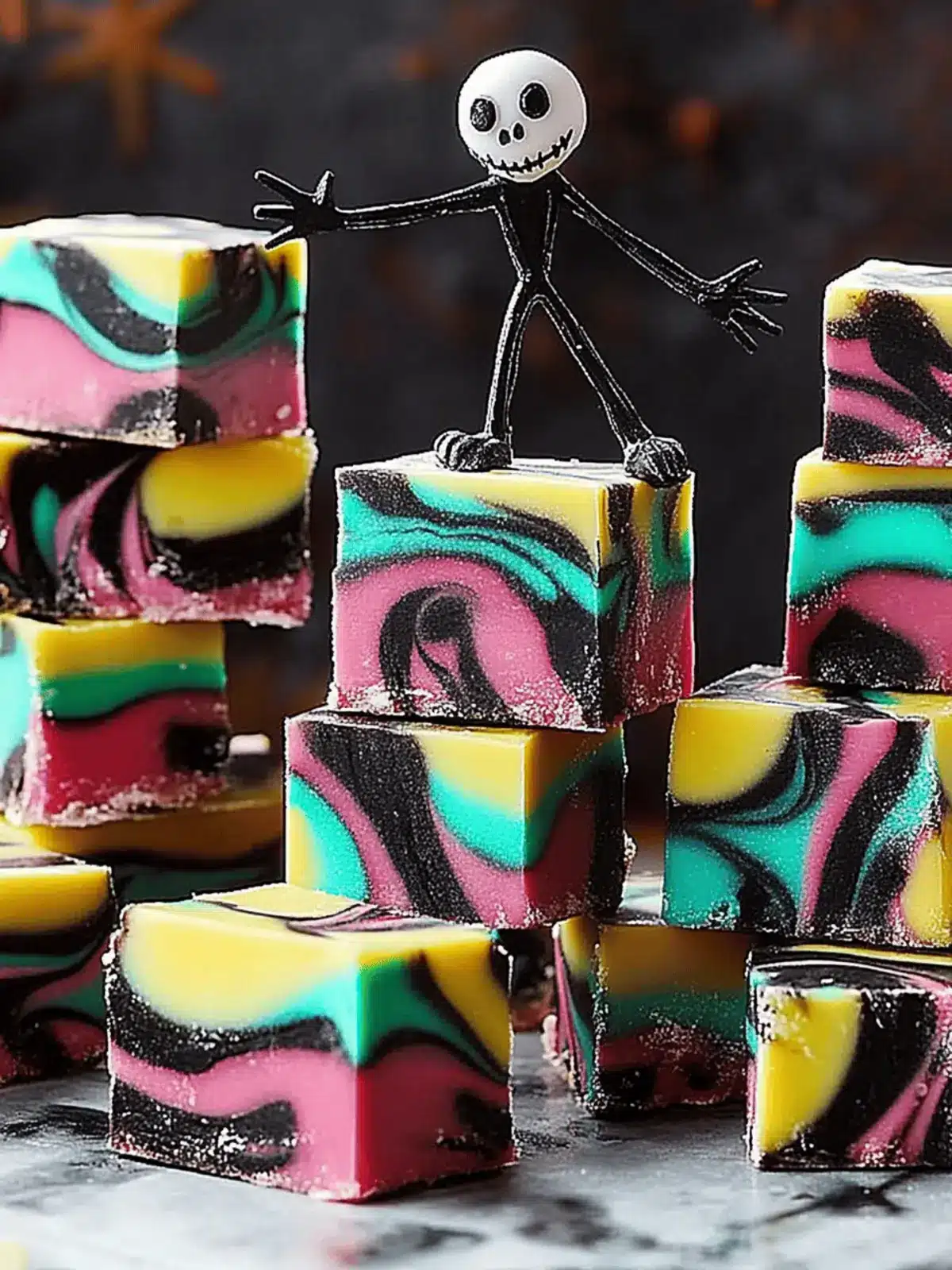Nightmare Before Christmas Fudge