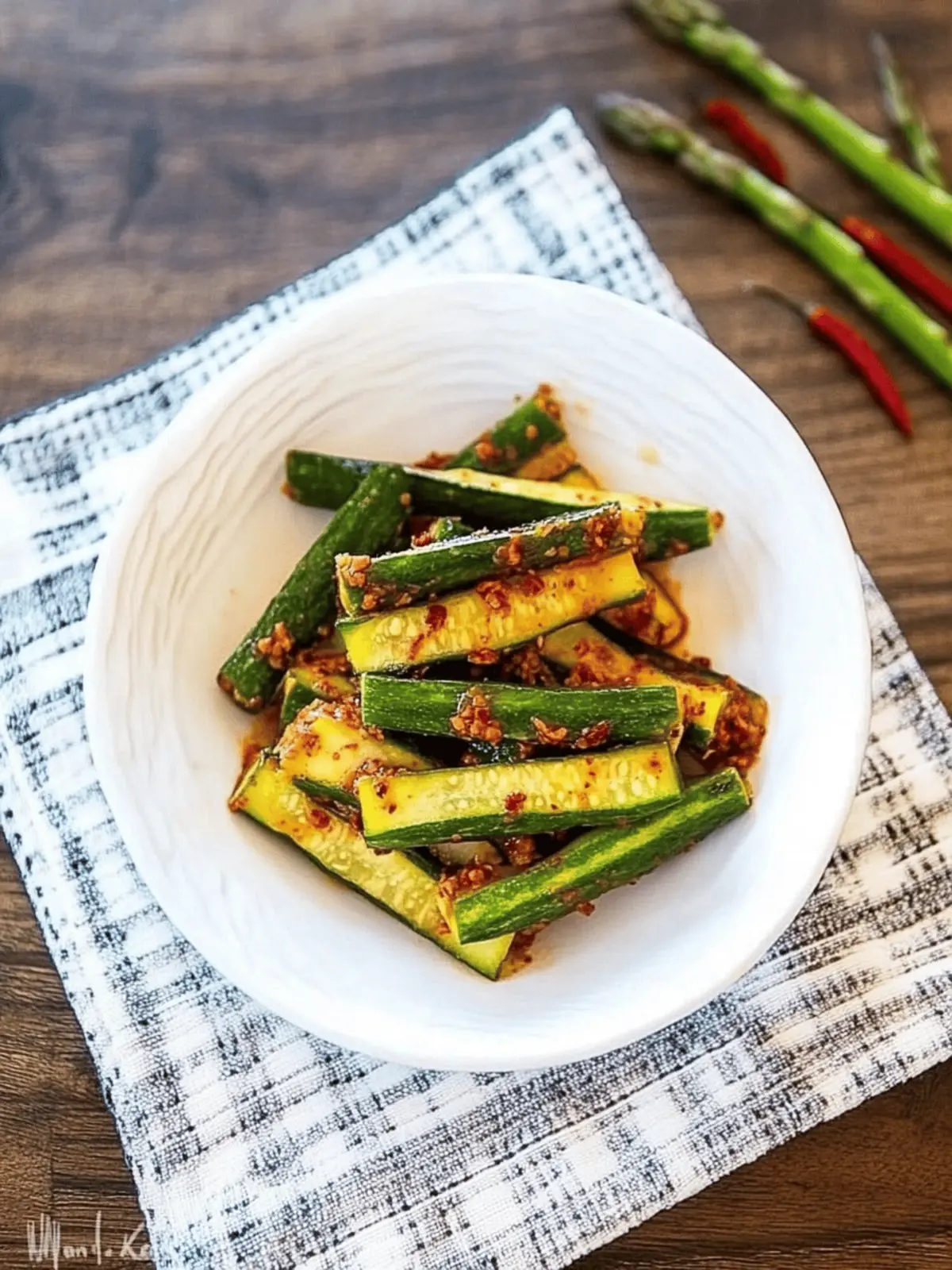 Cucumber Kimchi (Oi Kimchi)