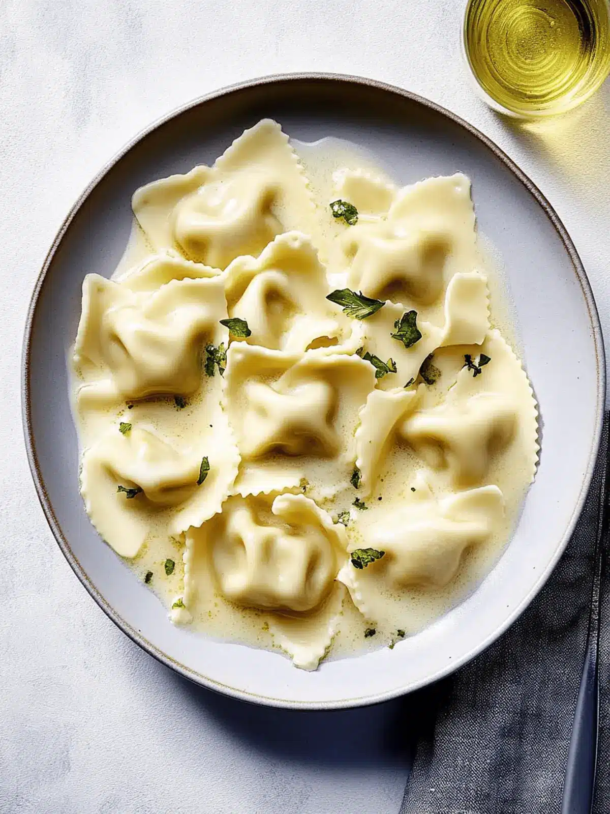 Ghost Purse Ravioli