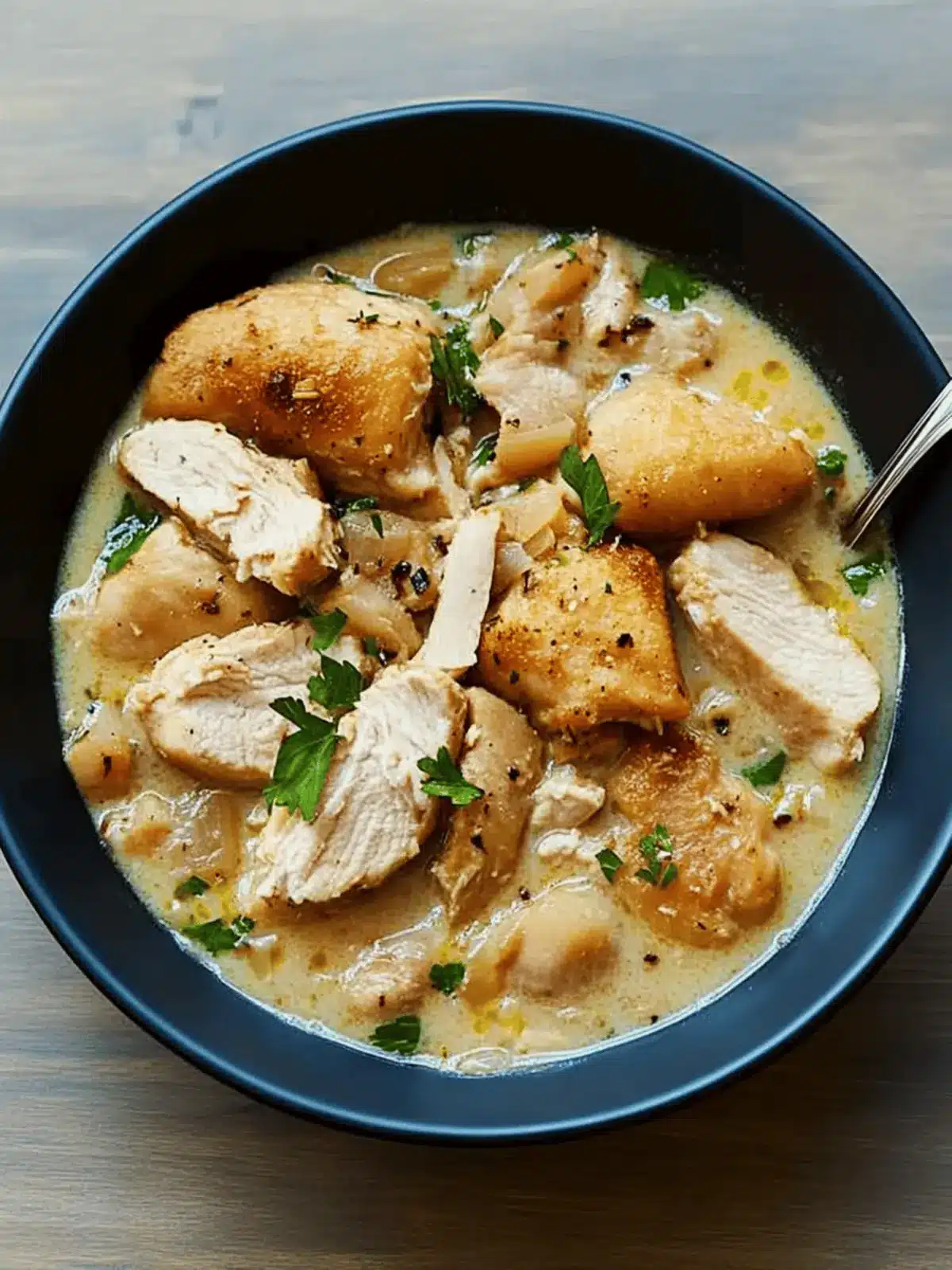 Slow Cooker Garlic Butter Chicken
