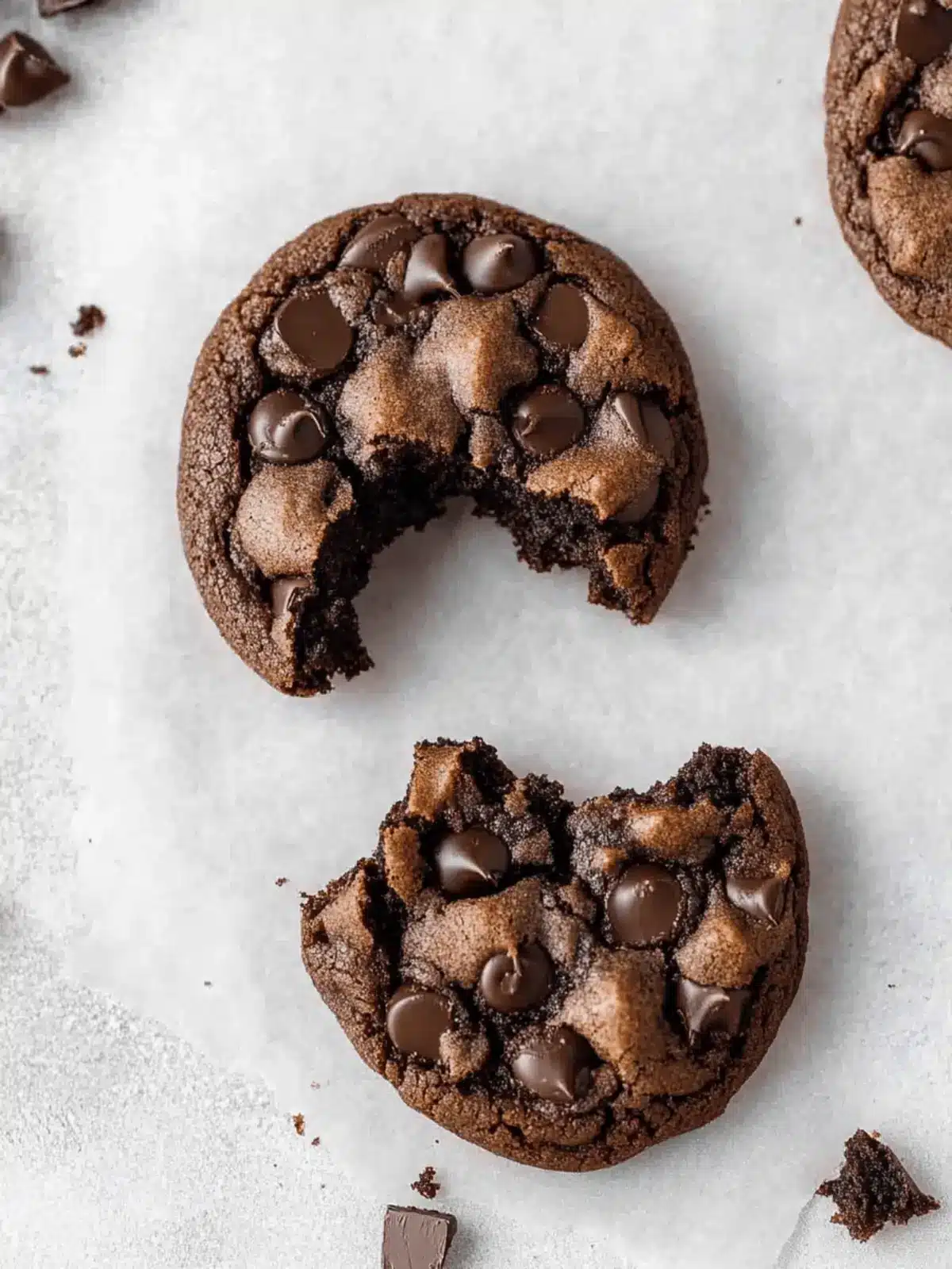 Crumbl Dark Dream Cookies