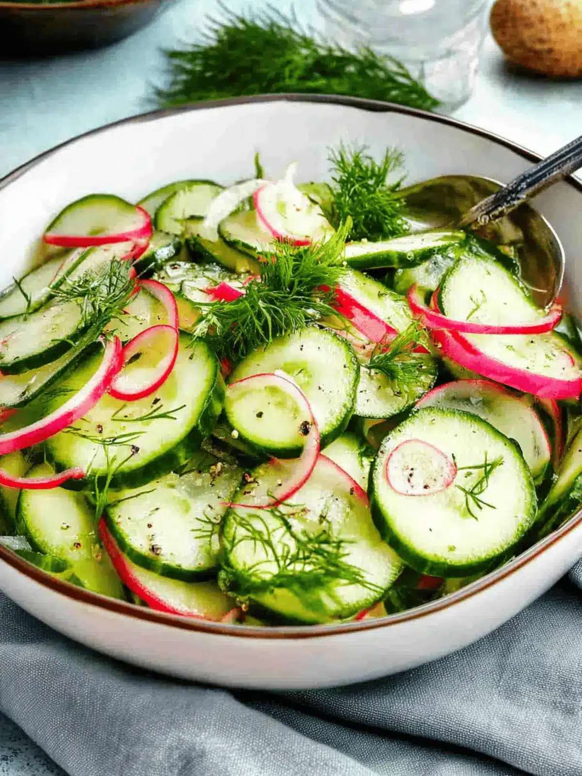 Pickled Cucumber Salad
