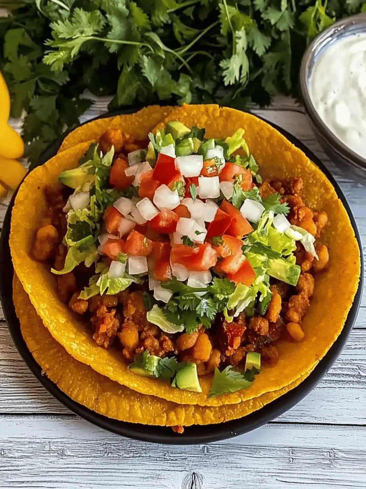 Homemade Navajo Taco