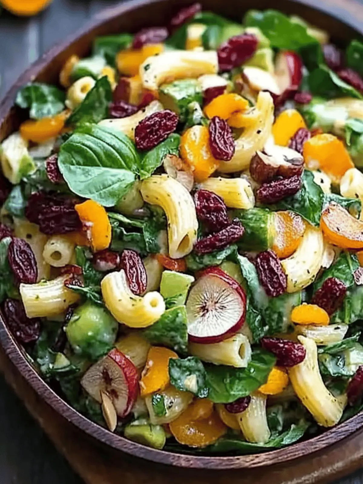 Autumn Crunch Pasta Salad