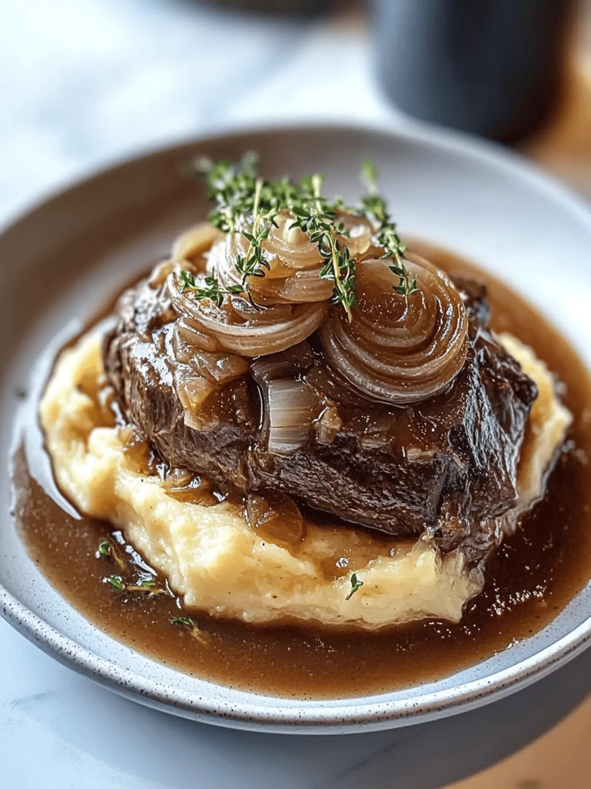 Savory French Onion Pot Roast Recipe