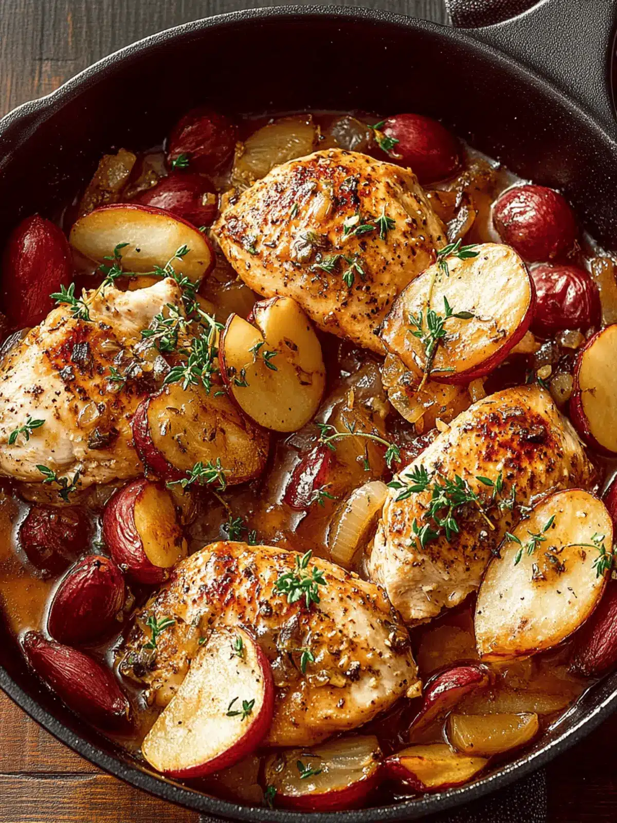 Autumn Harvest Chicken Skillet