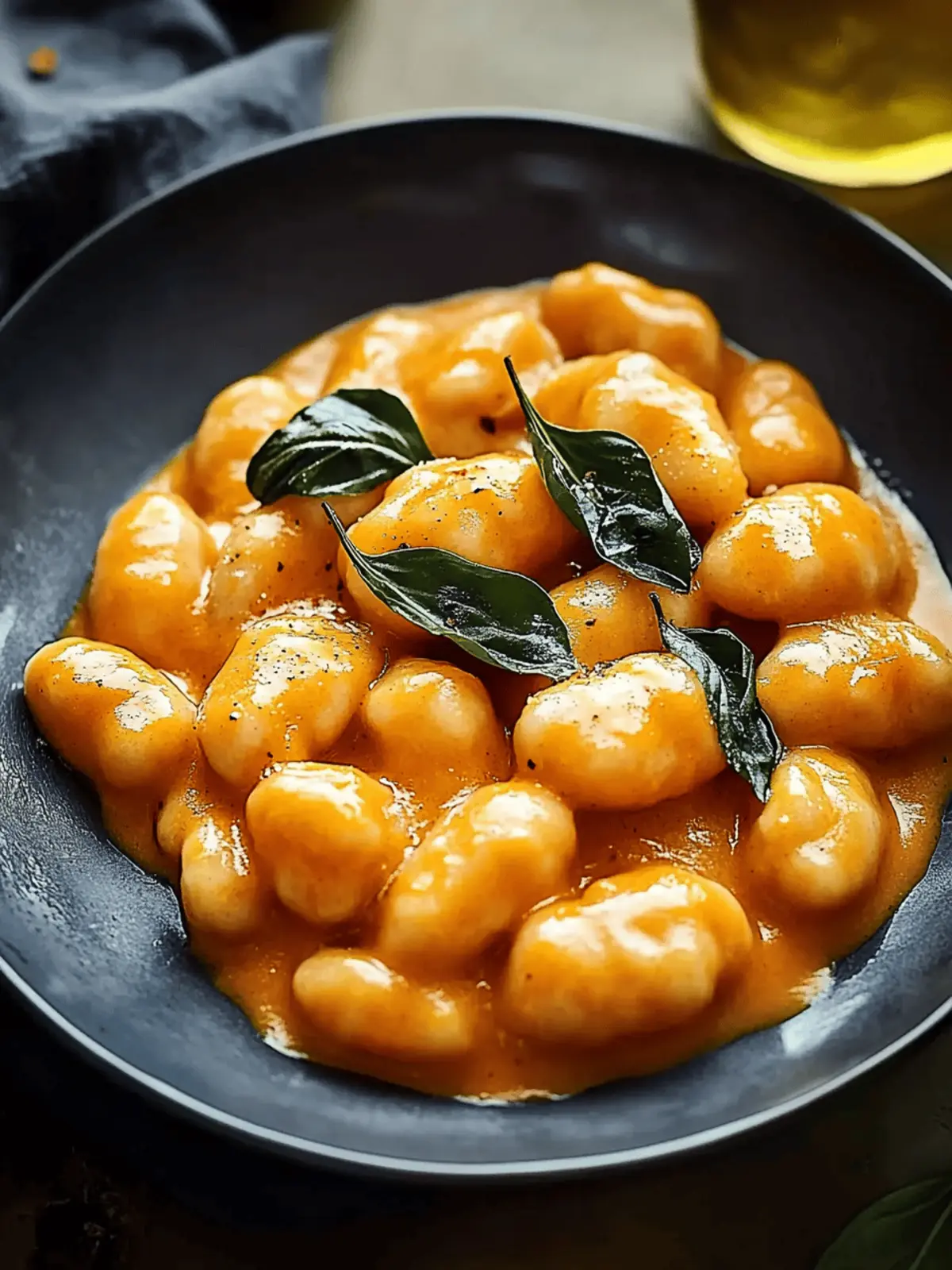 Creamy Pumpkin Gnocchi Delight
