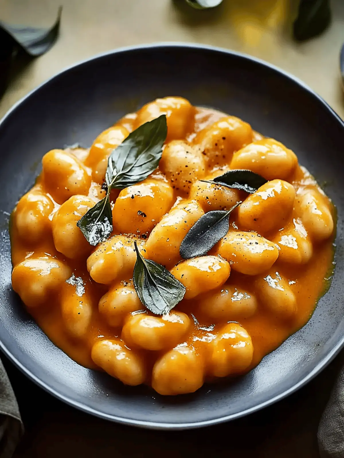 Creamy Pumpkin Gnocchi Delight