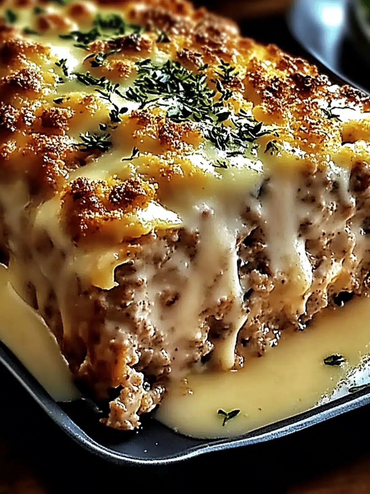 Chicken Cordon Bleu Meatloaf