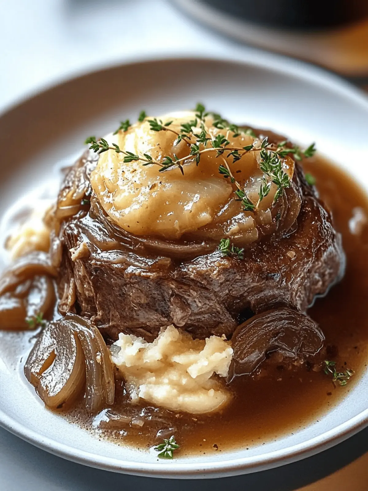 Savory French Onion Pot Roast Recipe