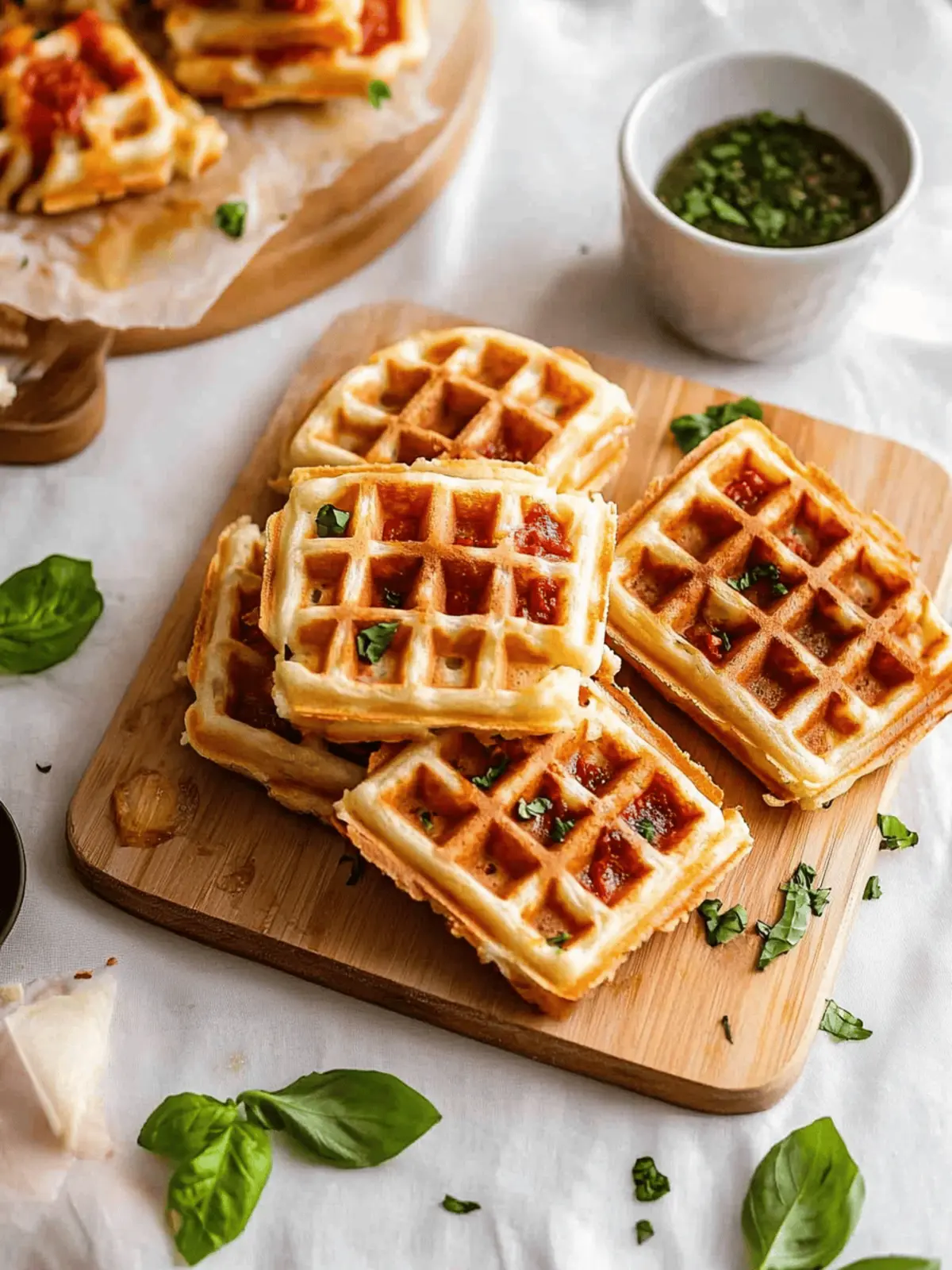 Pizza Waffles