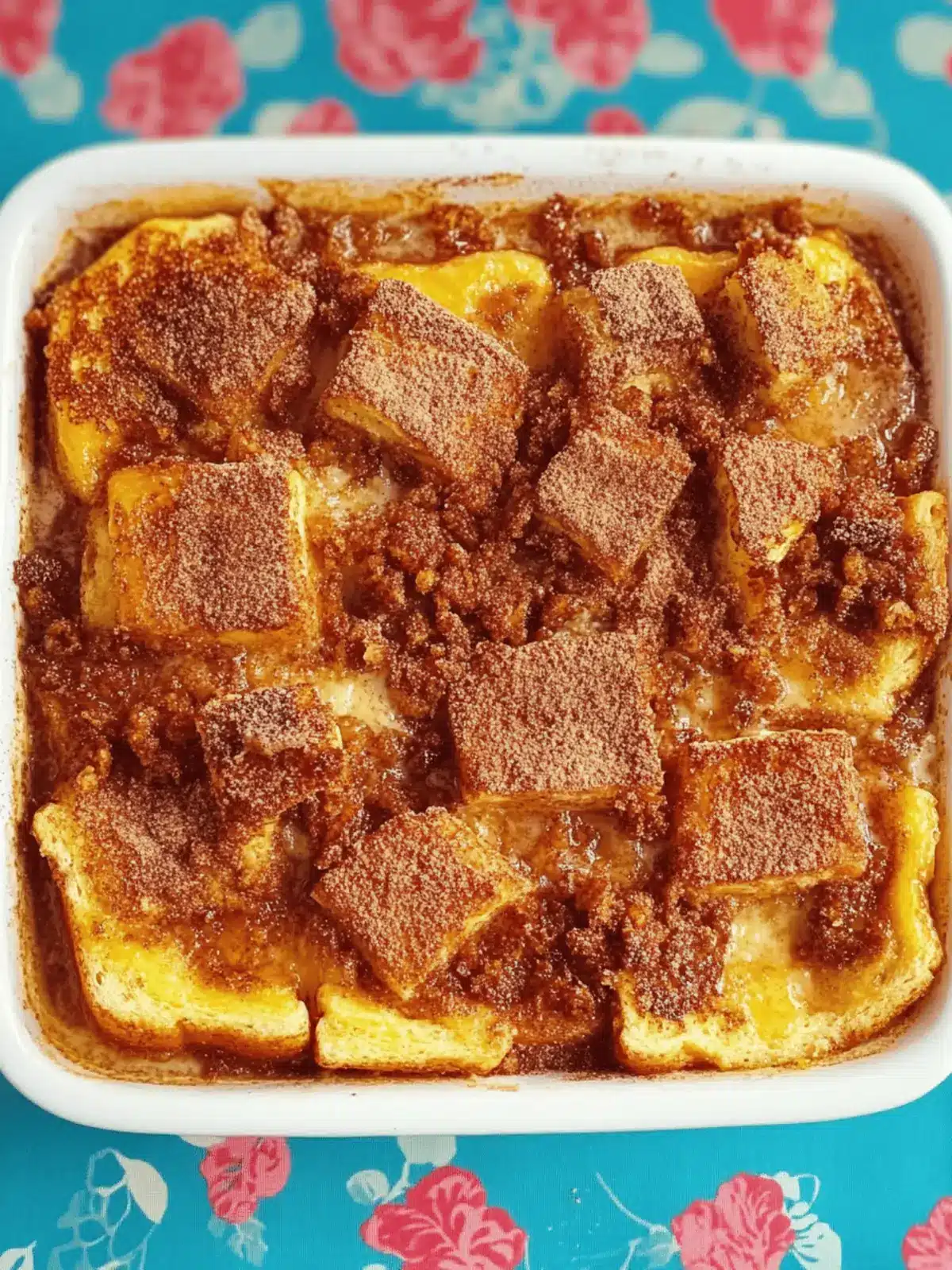 Cinnamon Baked French Toast
