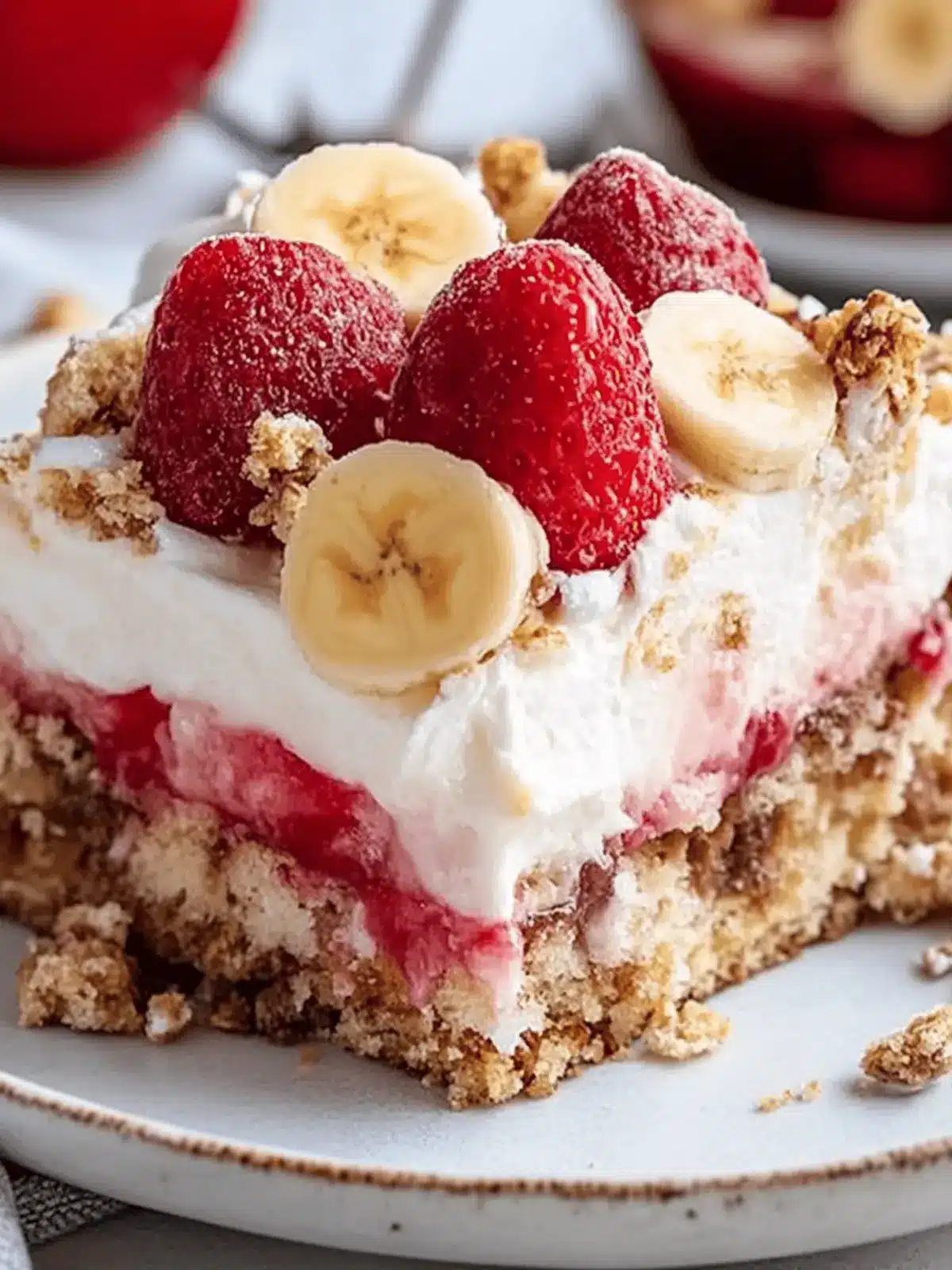 Banana Split Dump Cake