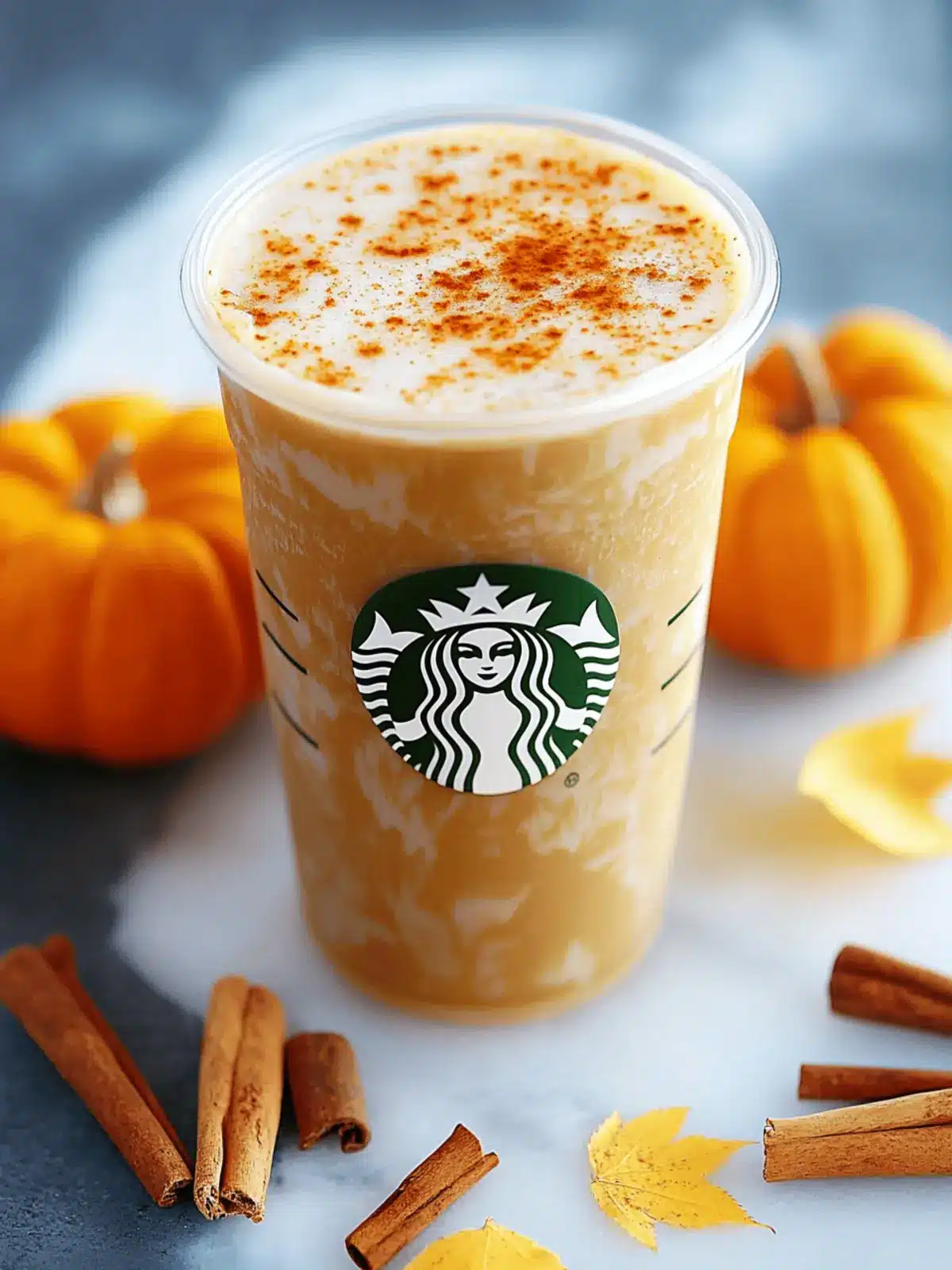 Iced Pumpkin Cream Chai Tea Latte {Starbucks Copycat}
