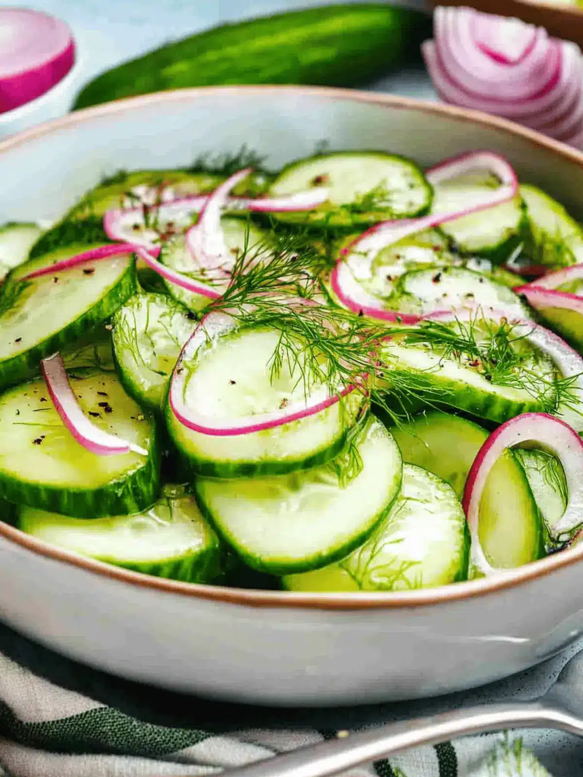 Pickled Cucumber Salad