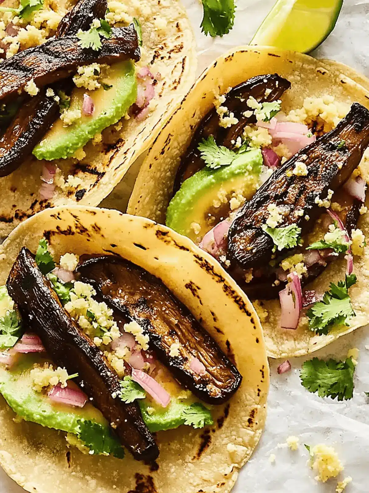 Grilled Portobello Tacos
