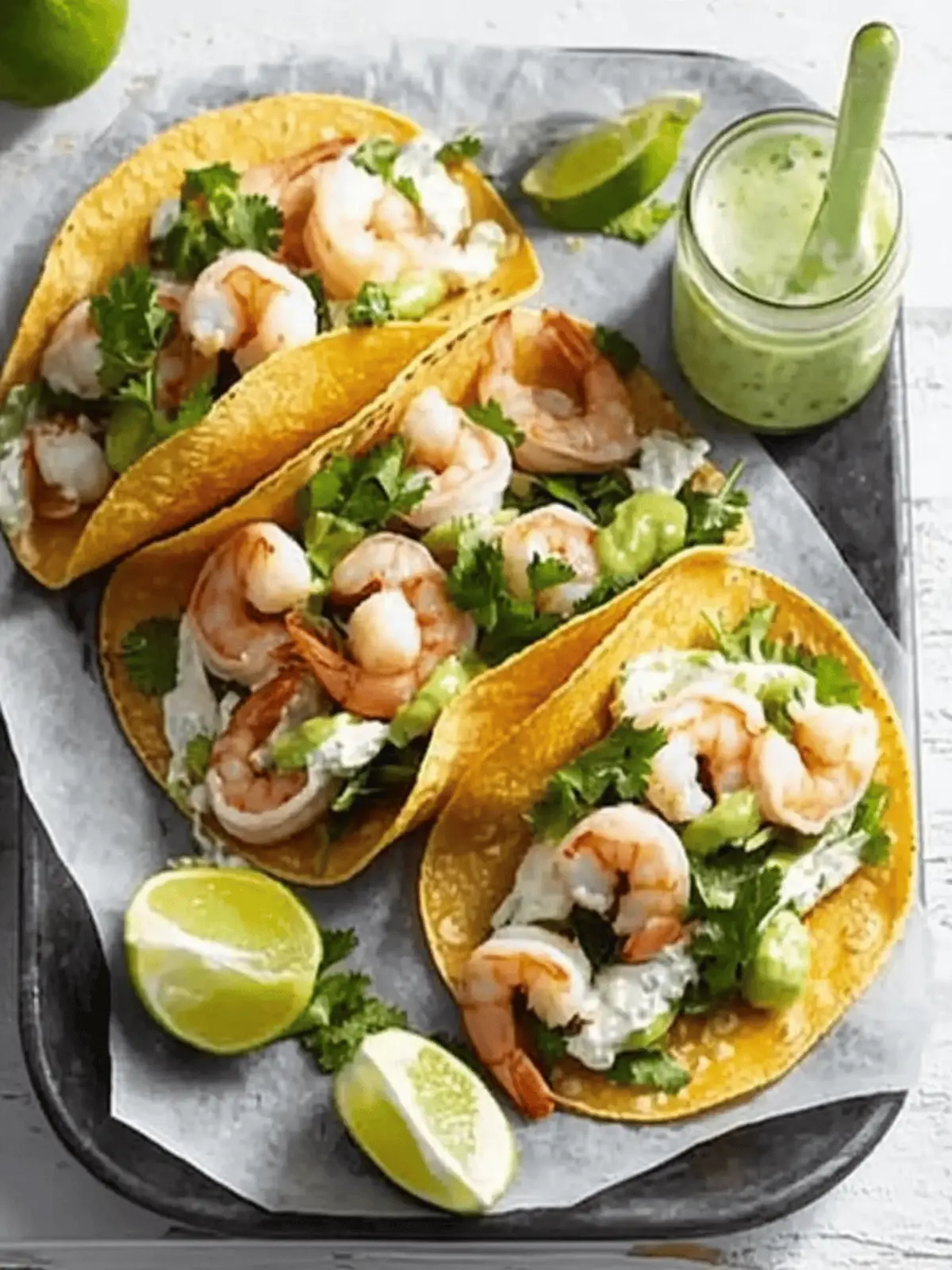 Easy Shrimp Tacos