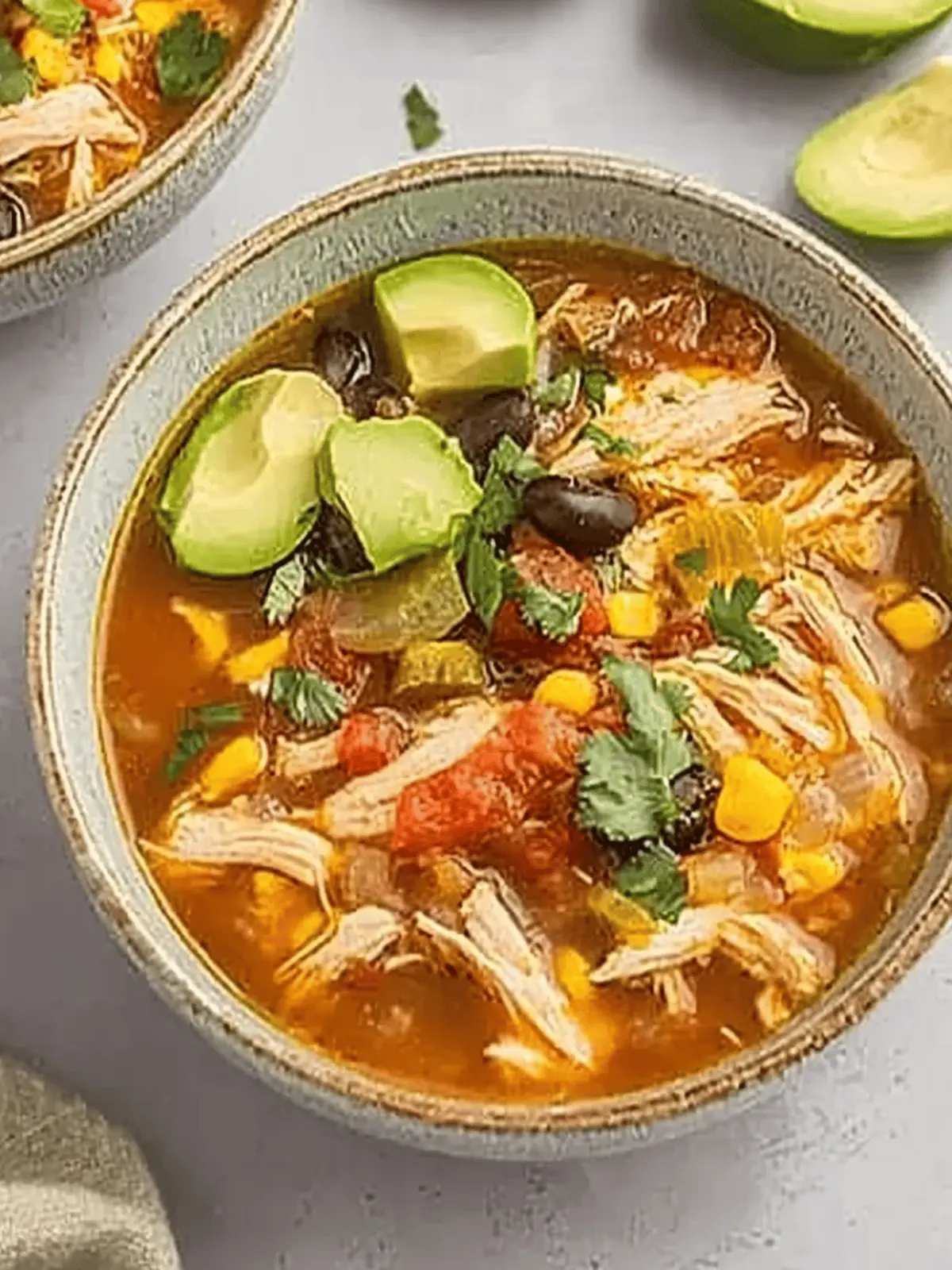 Slow-Cooker Chicken Tortilla Soup