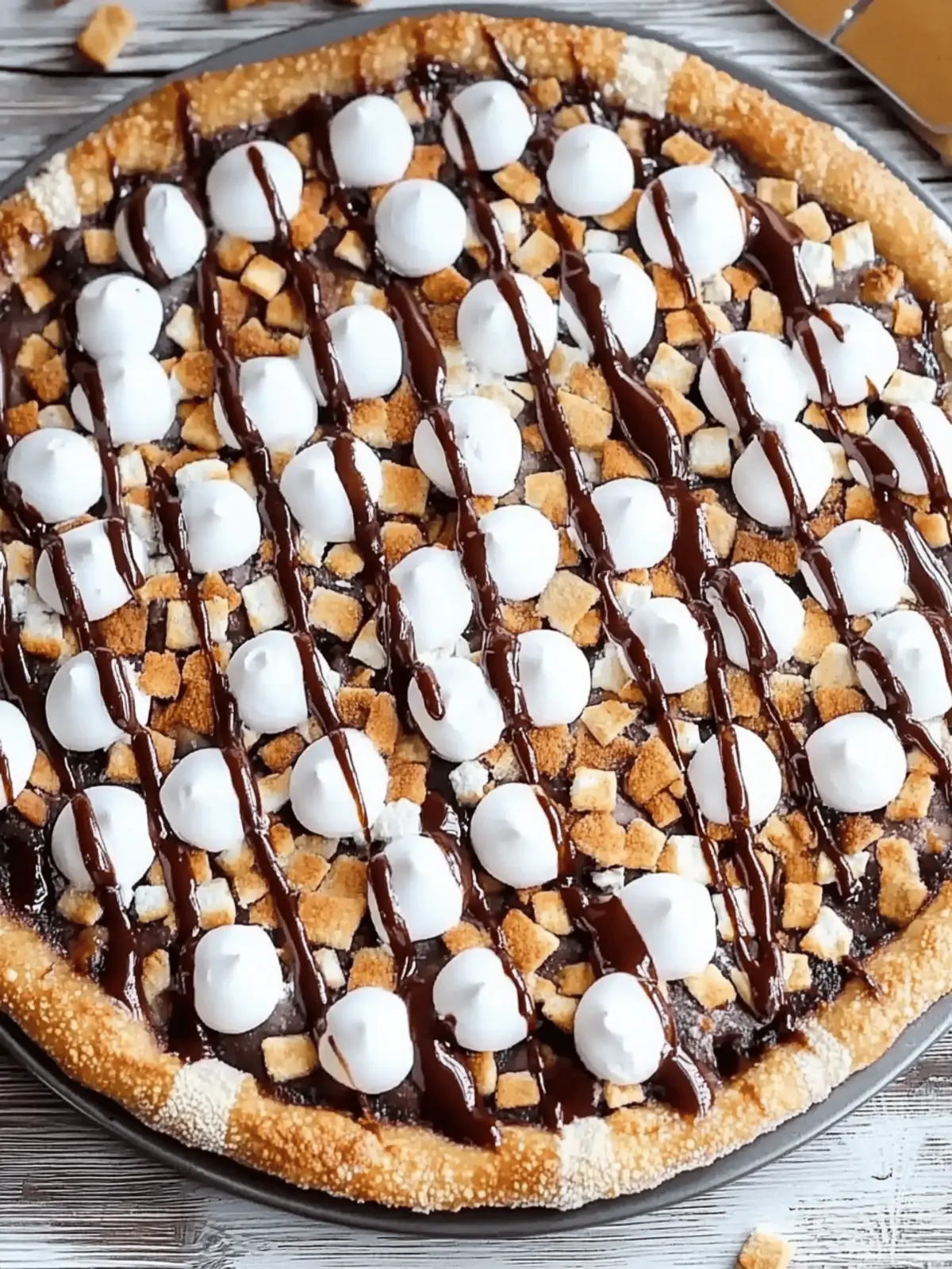 Sweet S’mores Pizza
