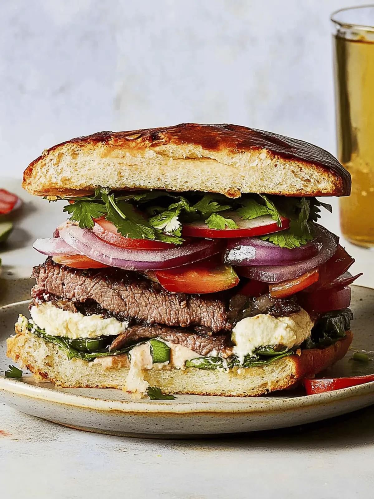 Carne Asada Torta