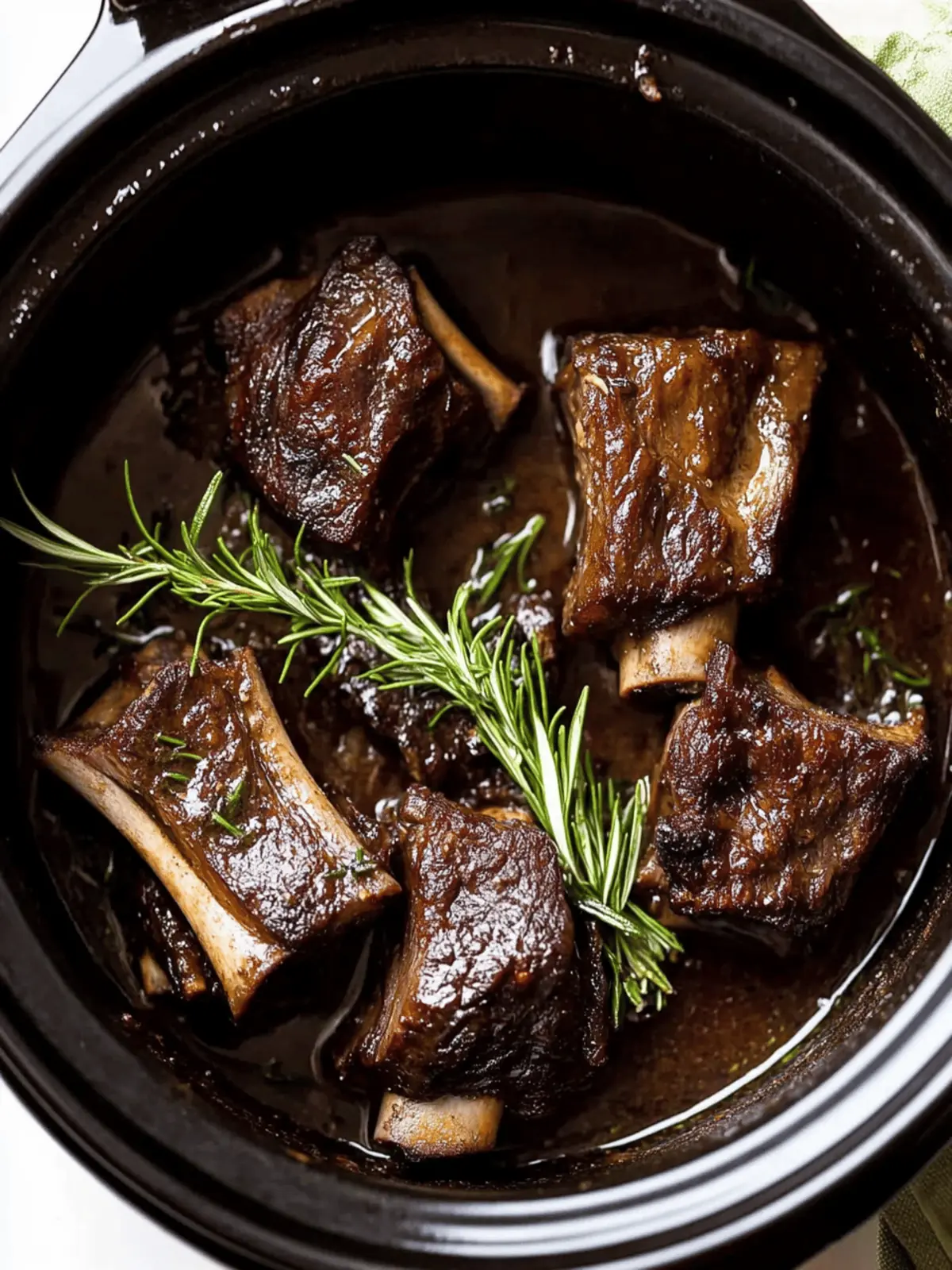 Slow Cooker Beef Short Ribs