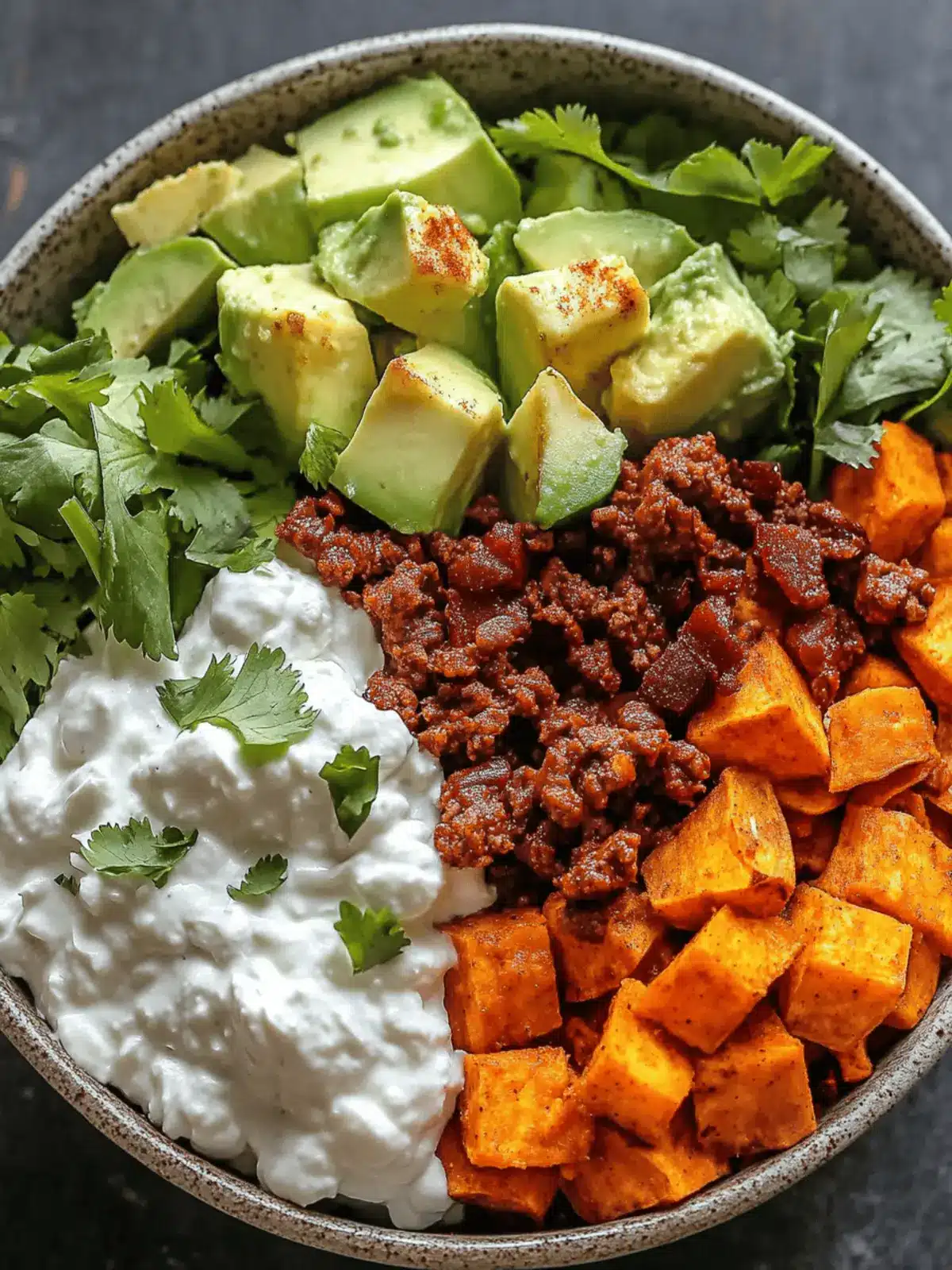 Sweet Potato Taco Bowl