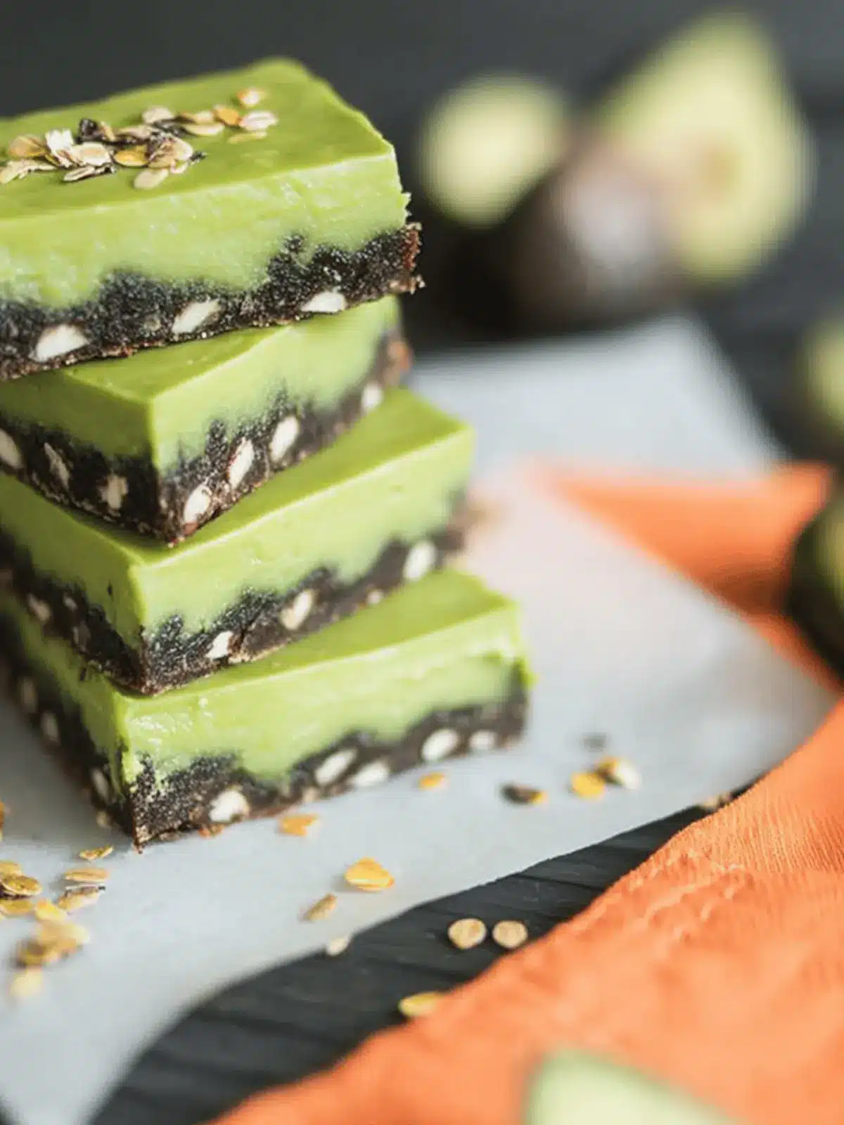 Avocado Zombie Bars