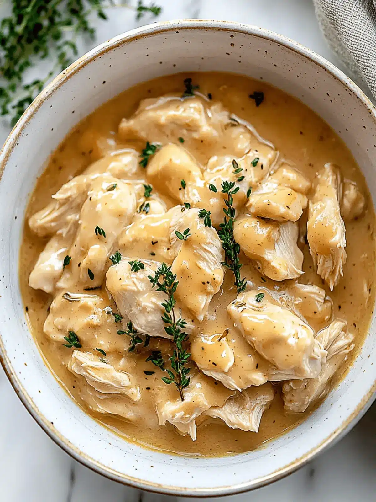 Crockpot Chicken and Gravy