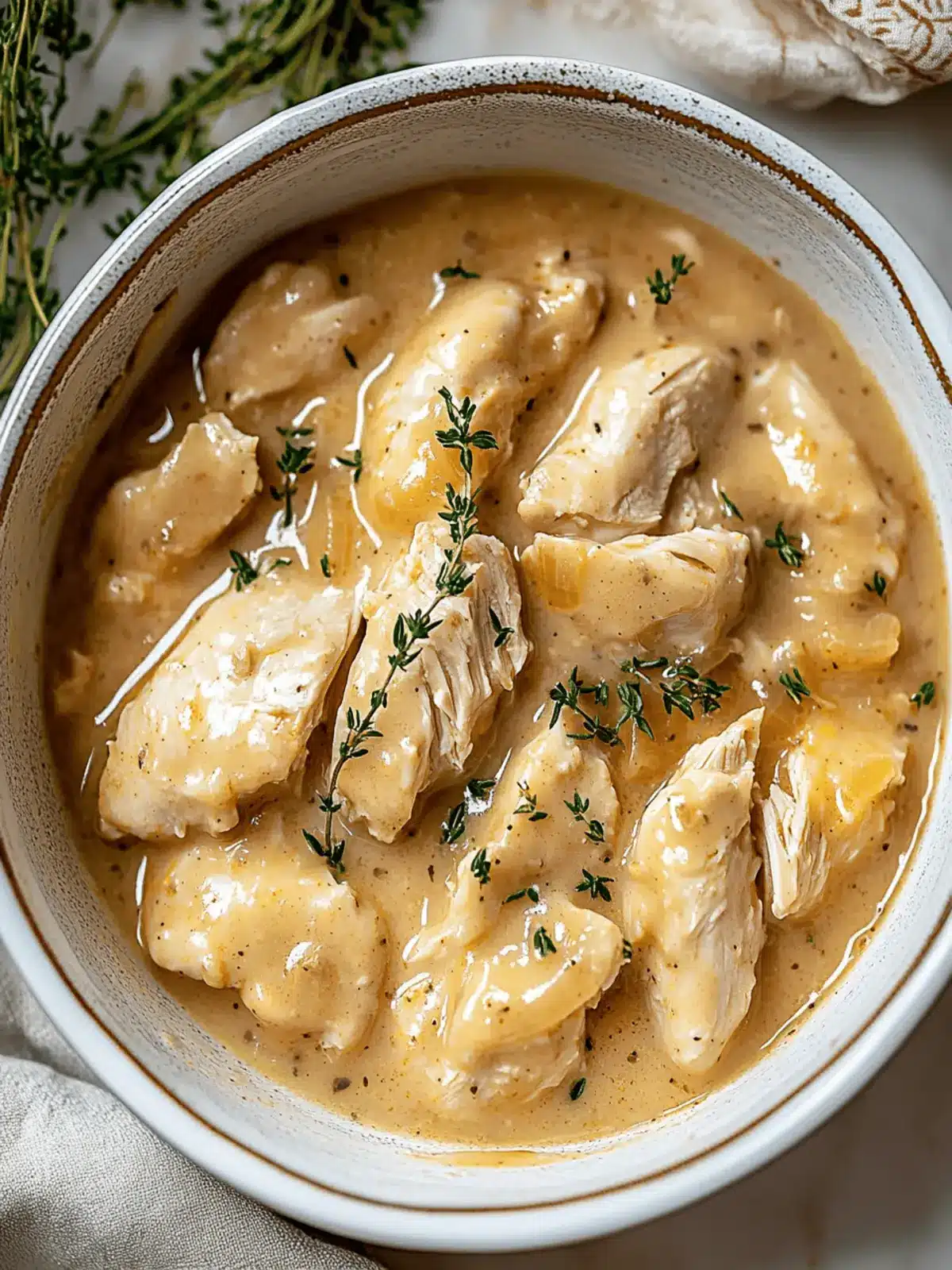 Crockpot Chicken and Gravy