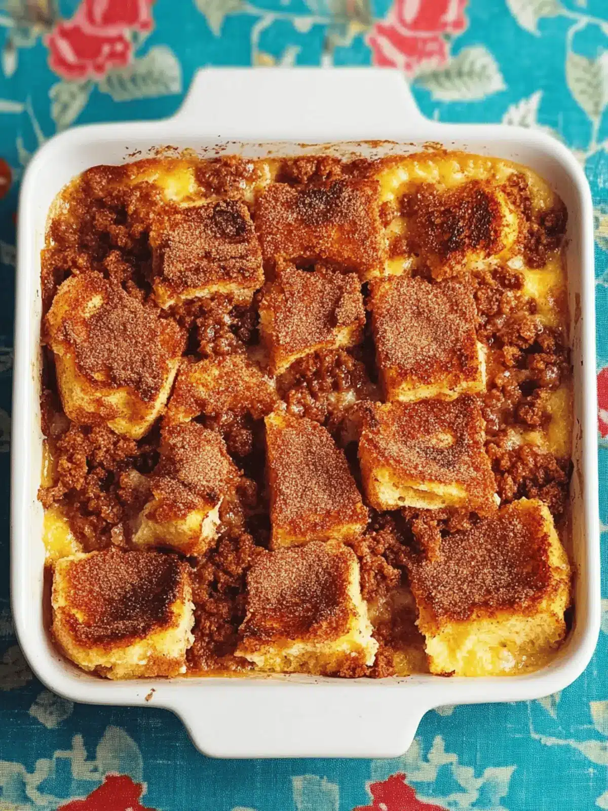 Cinnamon Baked French Toast