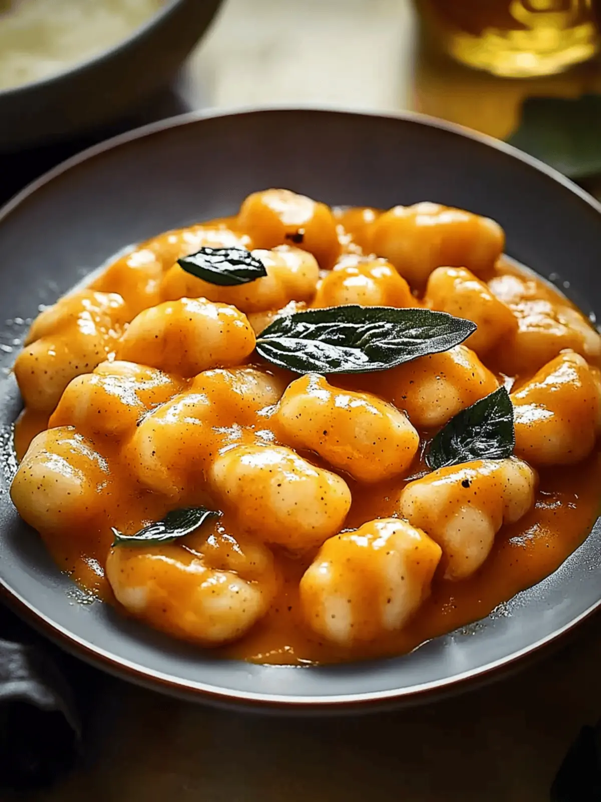 Creamy Pumpkin Gnocchi Delight