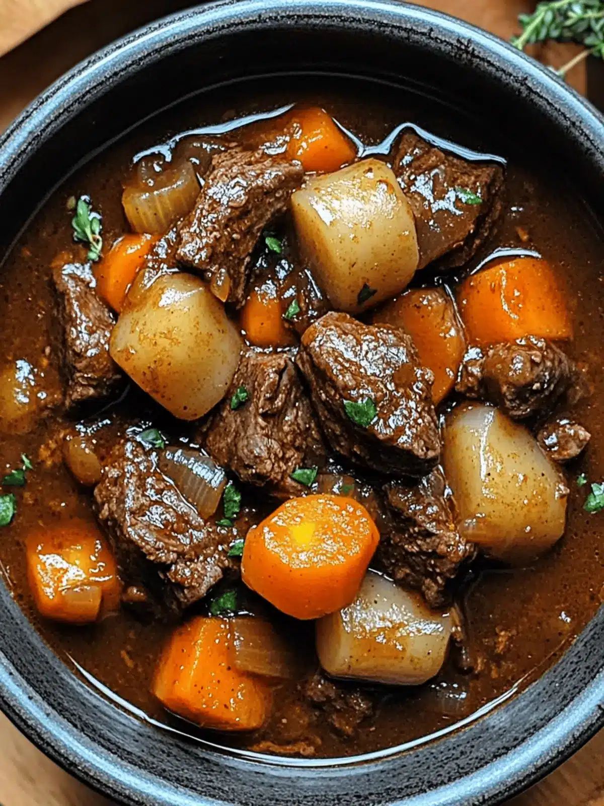 Witch’s Cauldron Beef Stew