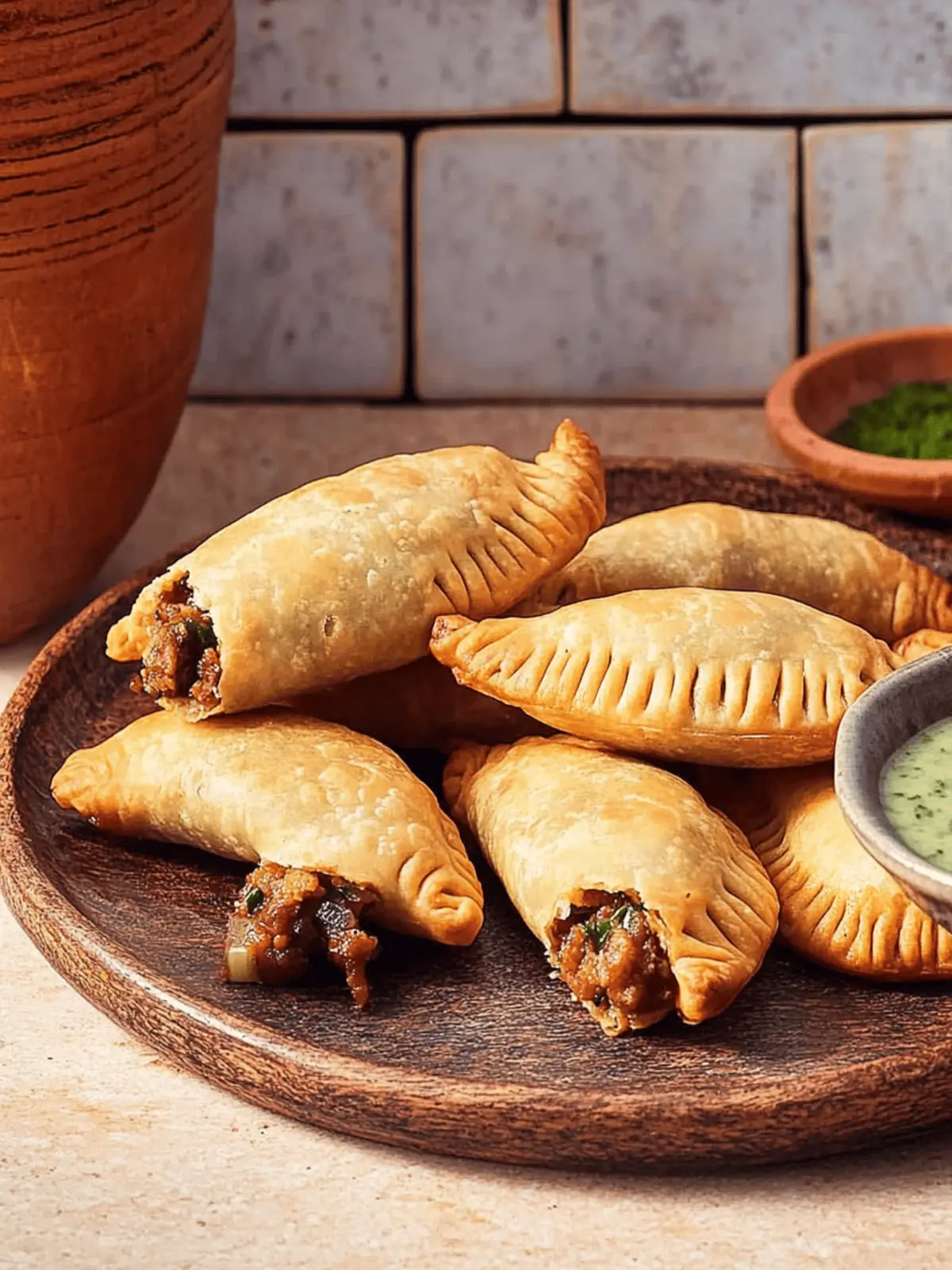 Empanadas Sin Carne