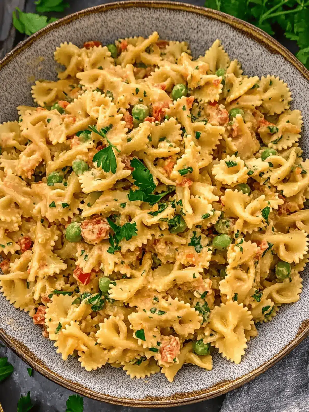 Vegan Cajun Pasta Salad