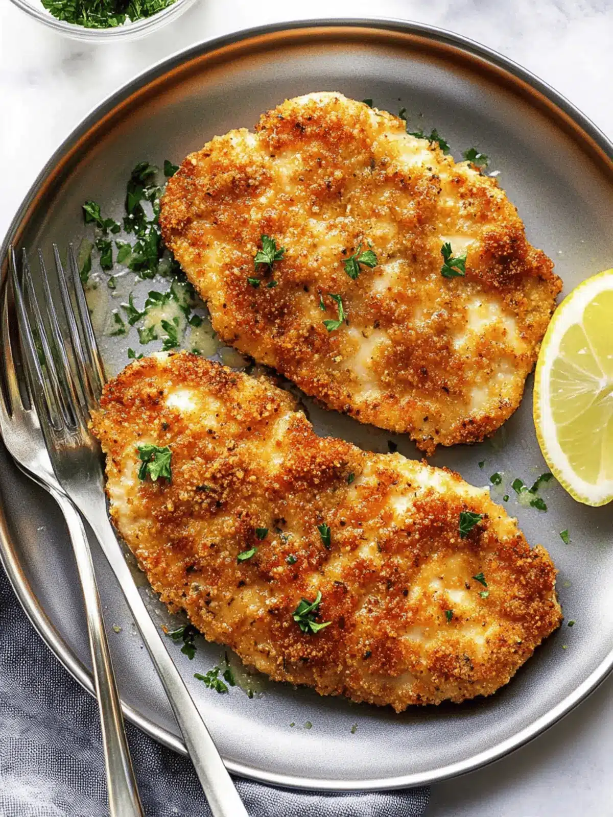 Parmesan Crusted Chicken