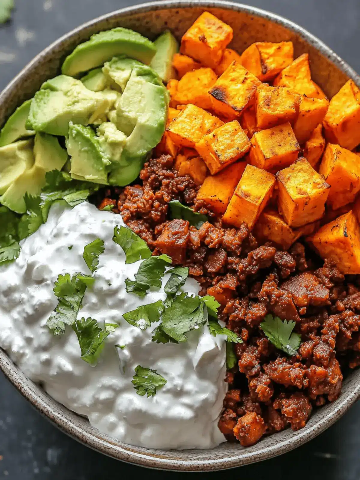Sweet Potato Taco Bowl