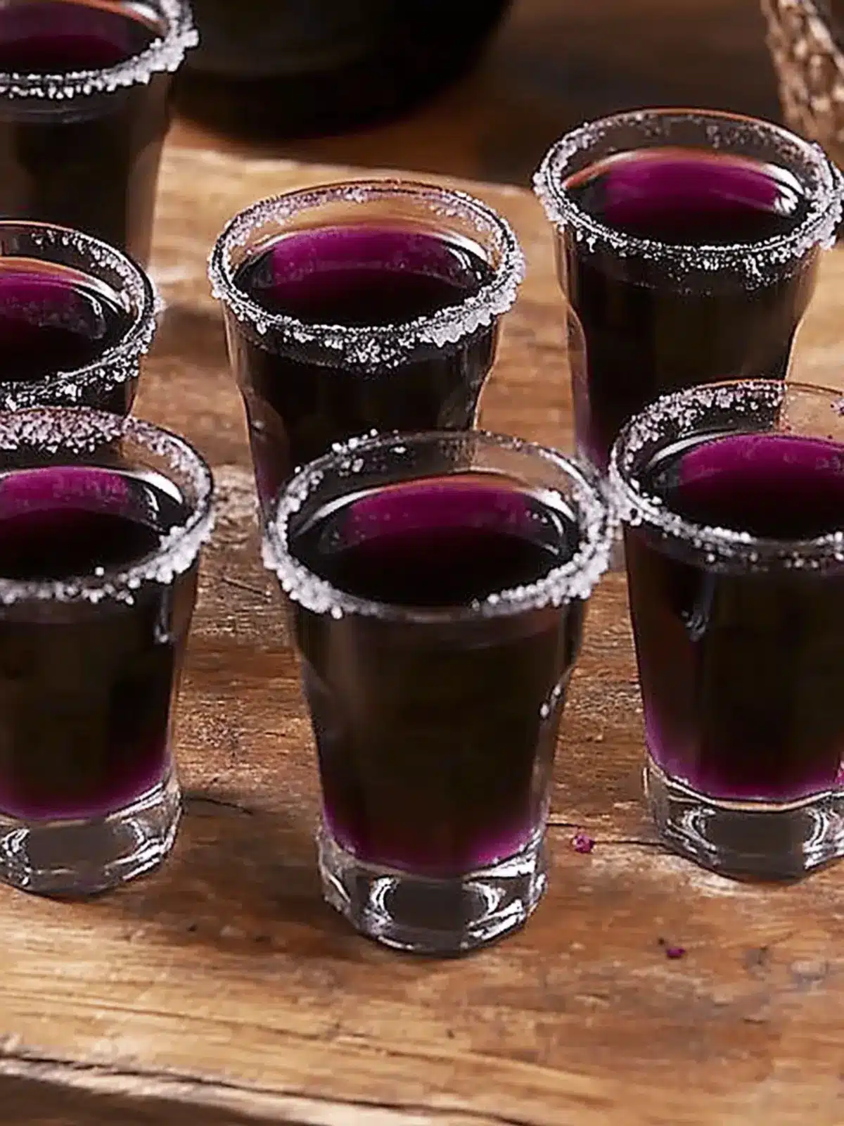 Black Magic Jell-O Shots