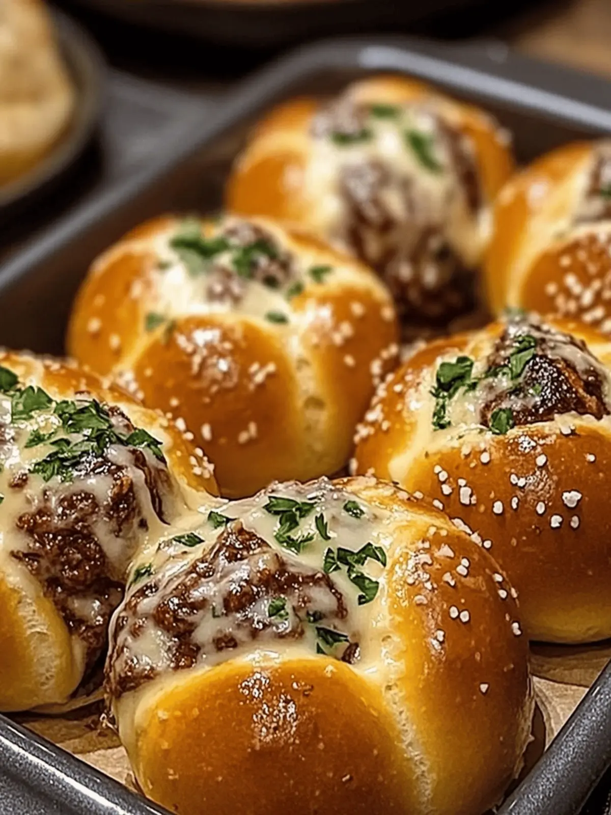 Smoked Brisket and Beer Cheese Pretzel Bombs