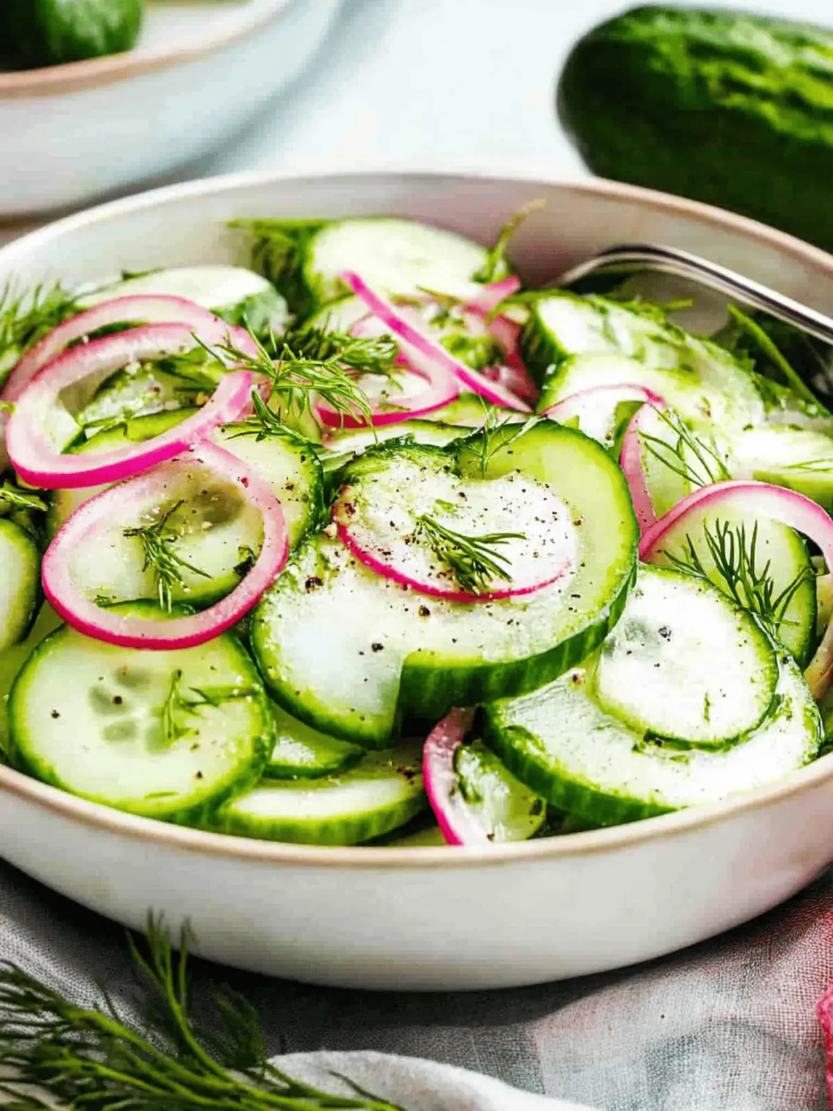Pickled Cucumber Salad