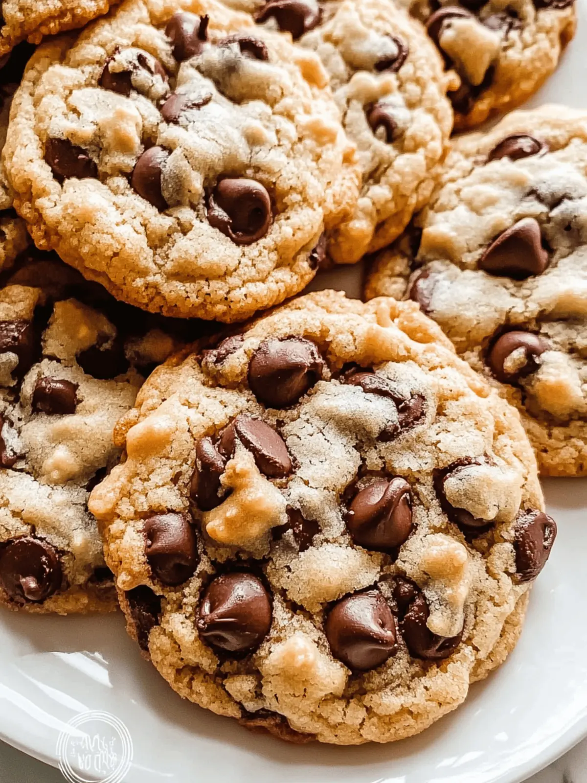 Thick & Fluffy Chocolate Chip Cookies
