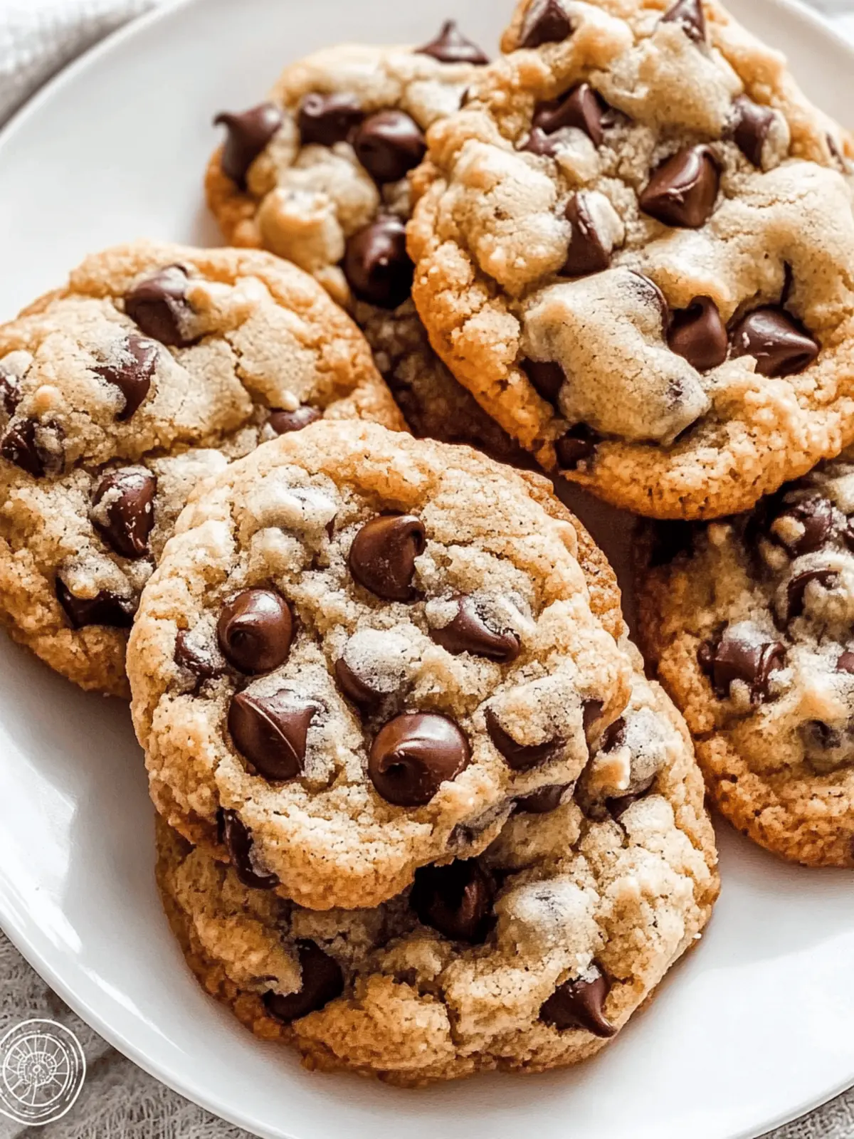 Thick & Fluffy Chocolate Chip Cookies