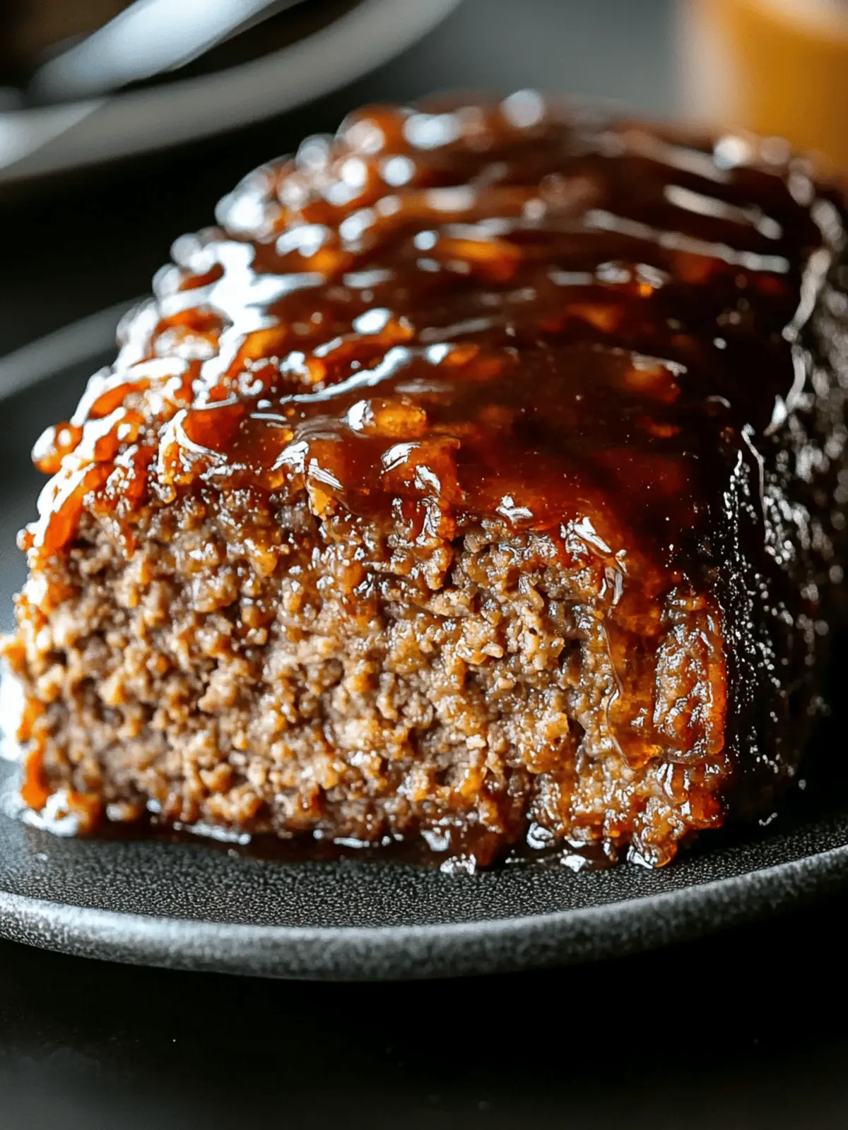 Meatloaf with Brown Sugar Glaze