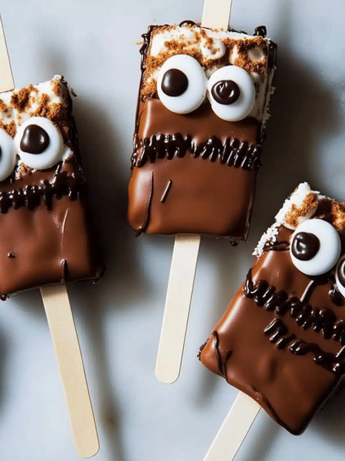 Hocus Pocus S'mores Pops