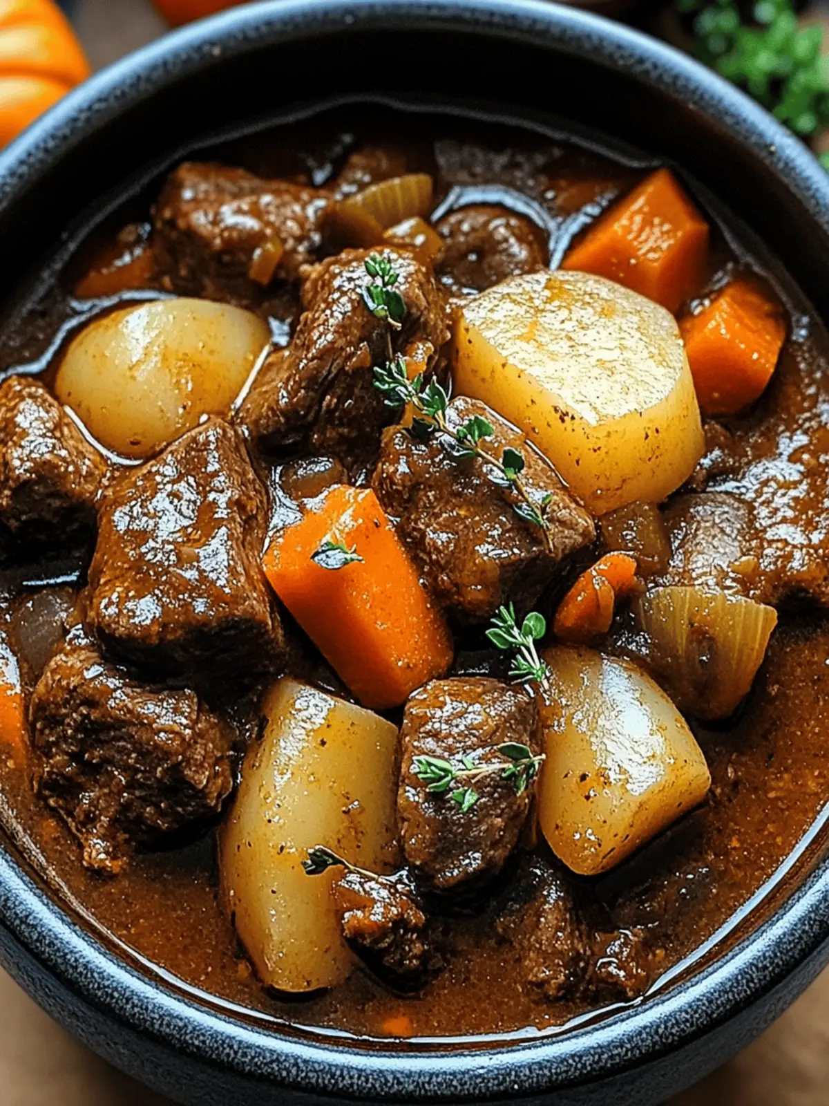 Witch’s Cauldron Beef Stew