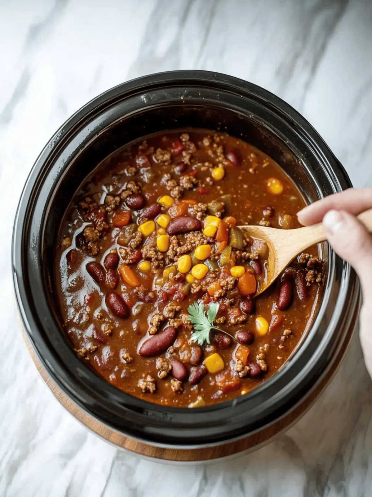 Crockpot Cowboy Chili