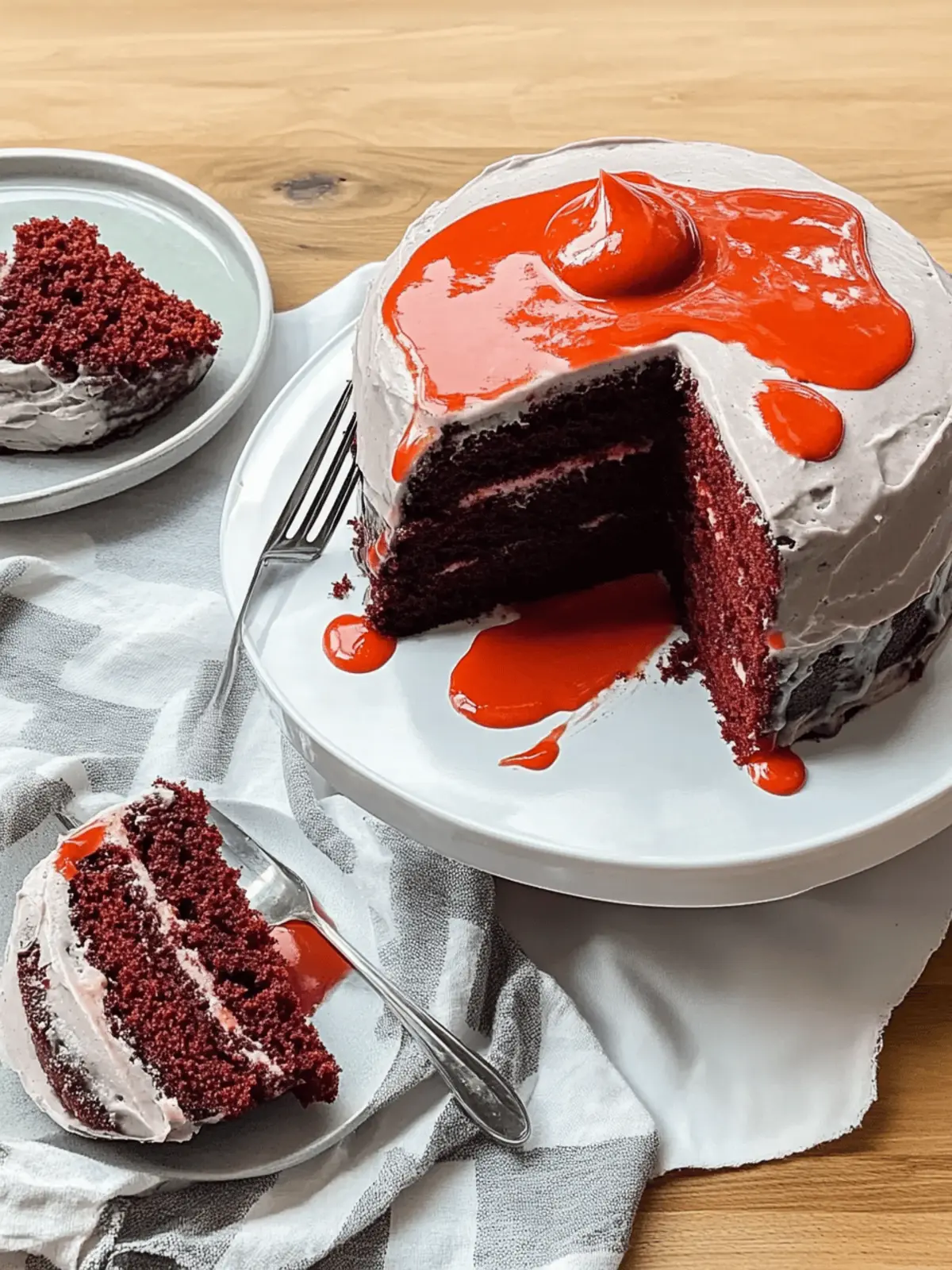 Decadent Dead Velvet Cake: A Sinful Twist on Classic Treat 3 Dead Velvet Cake