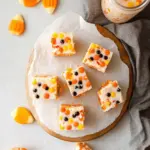 Microwave Fudge with Candy Corn